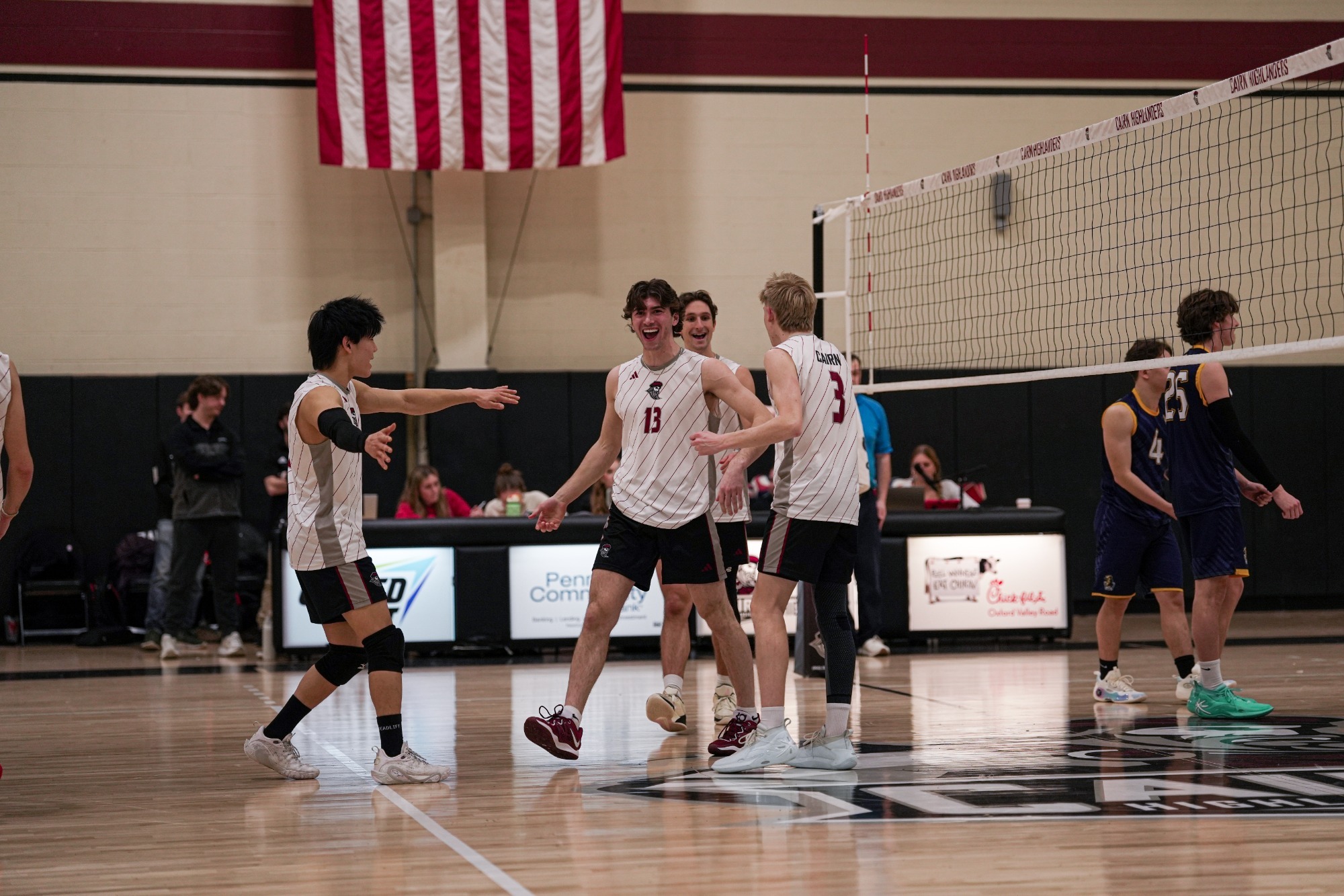 Panaia celebrates point