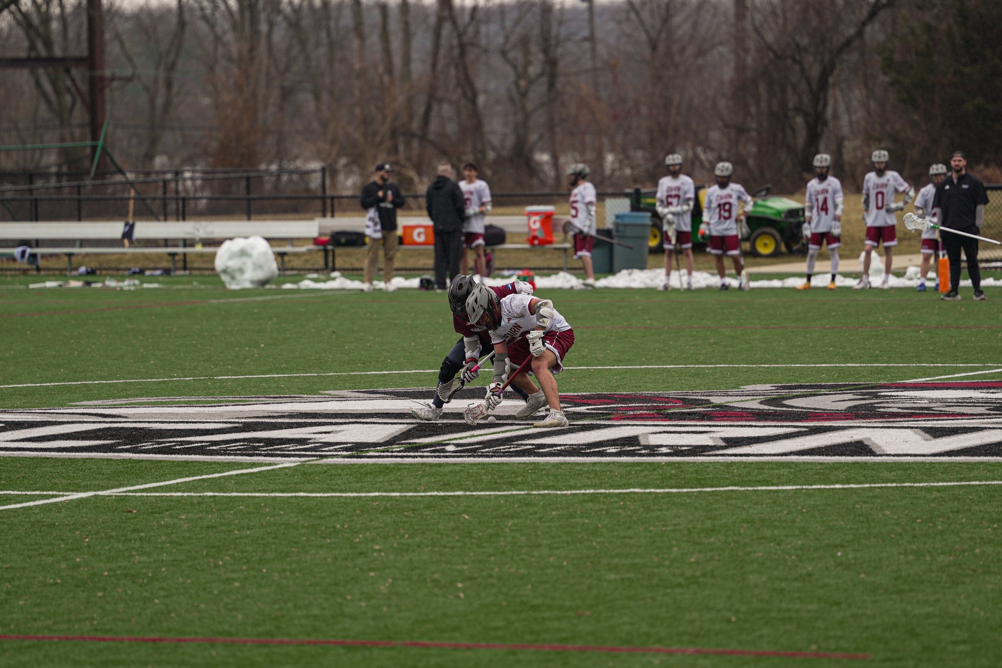 Holliday takes a face-off