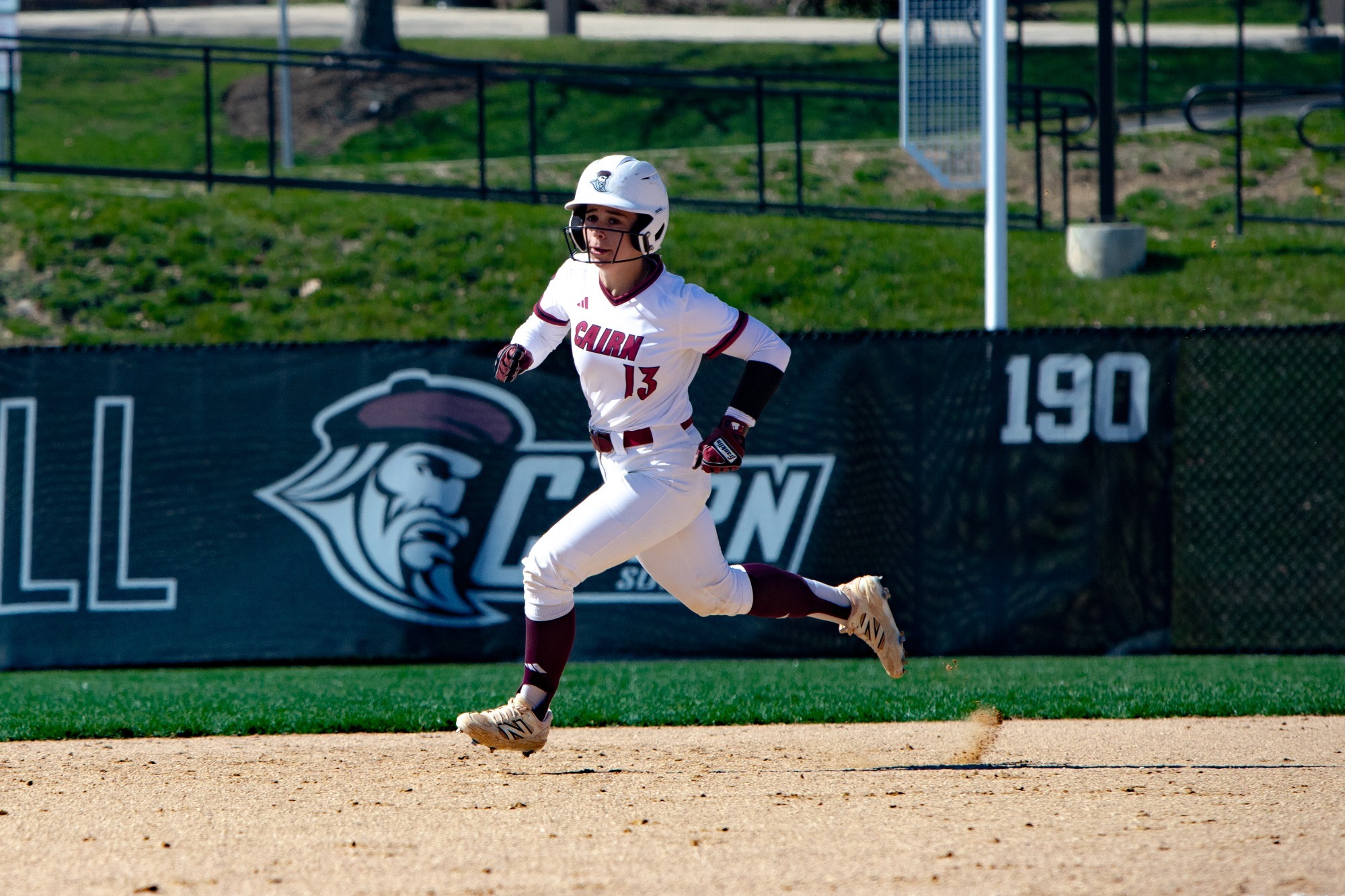 Petroro rounds the bases