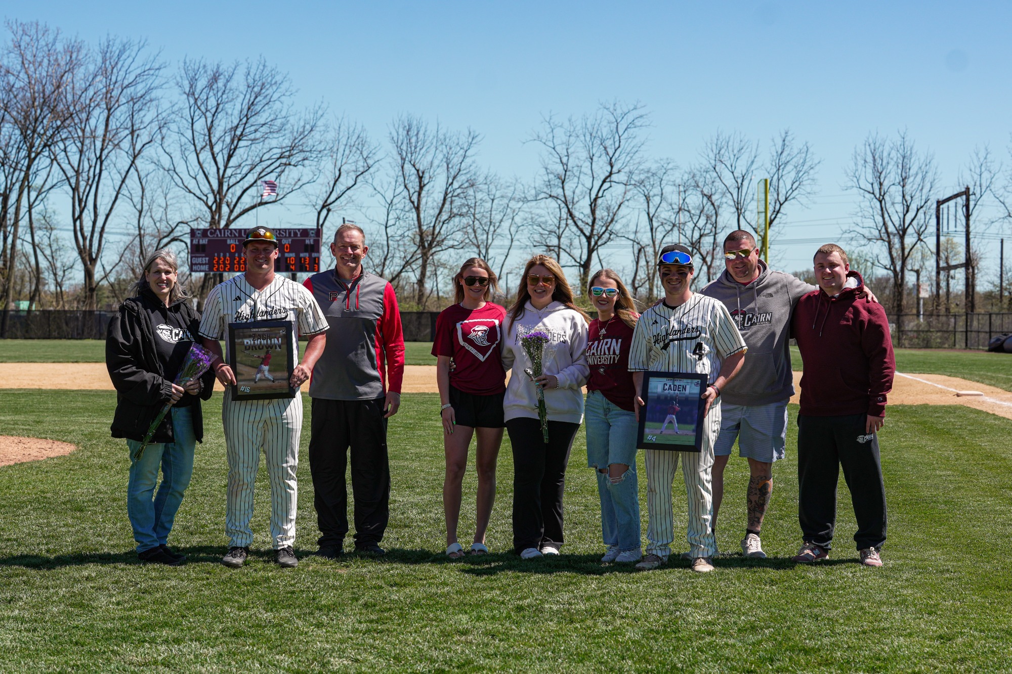 Cairn Seniors joined by family