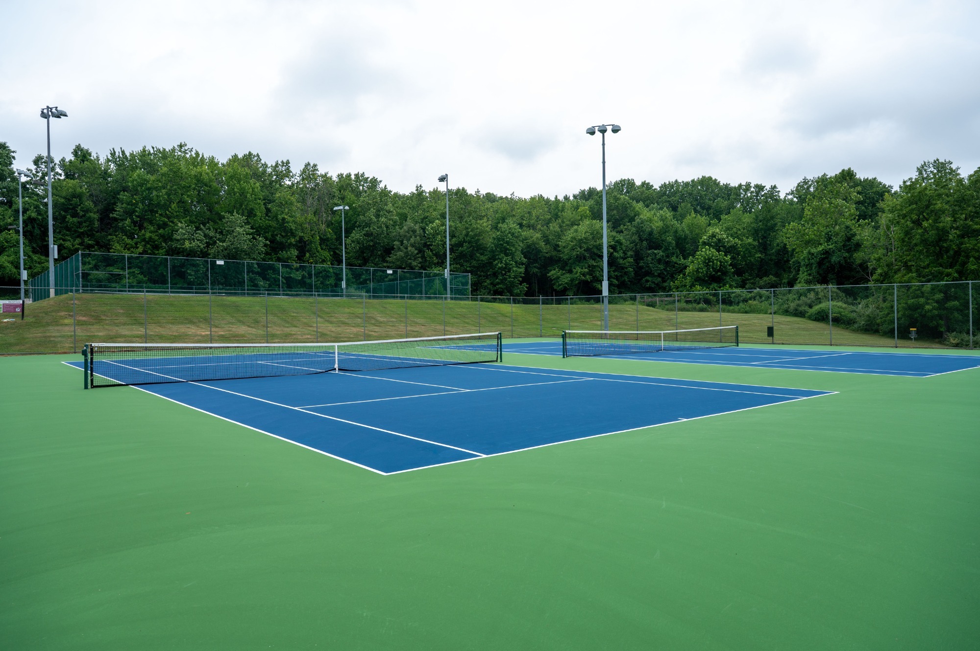 Newly Redone Tennis Courts