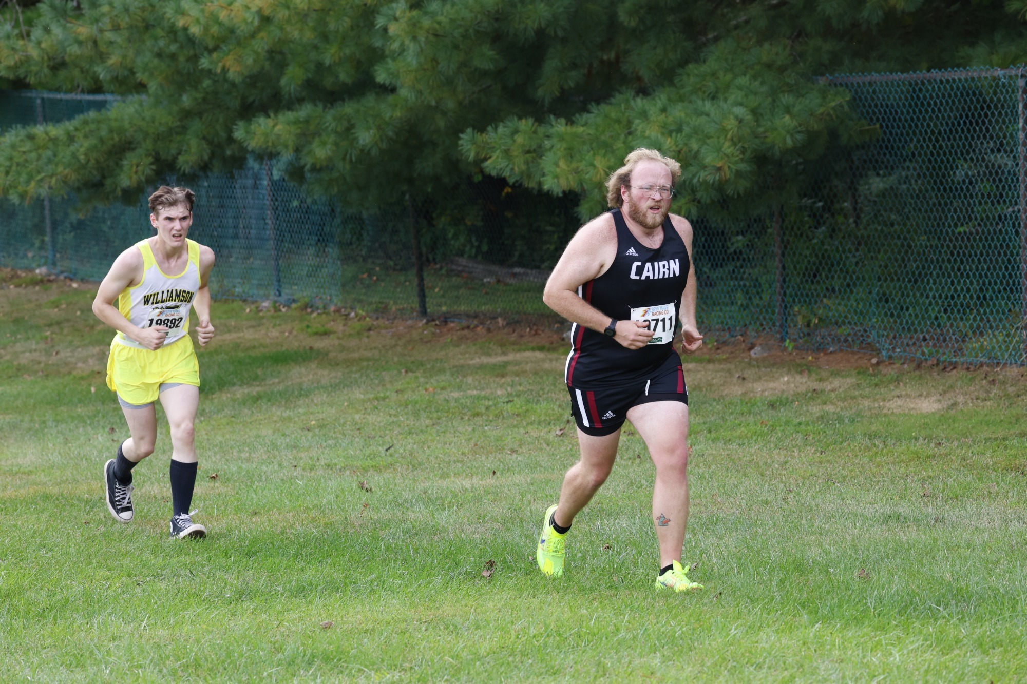 Cross Country runner running