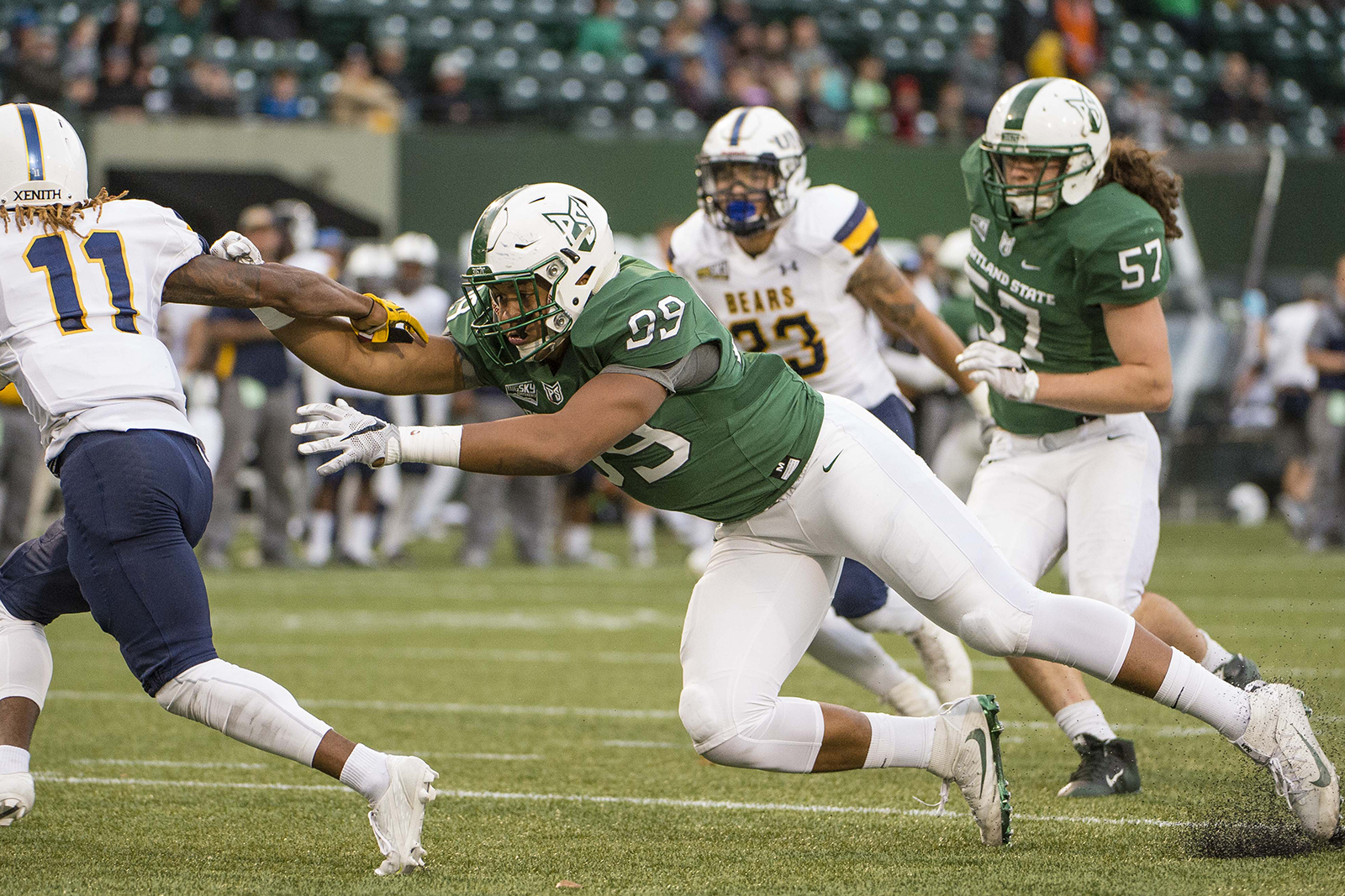 Davond Dade 2017 Football Portland State University Athletics