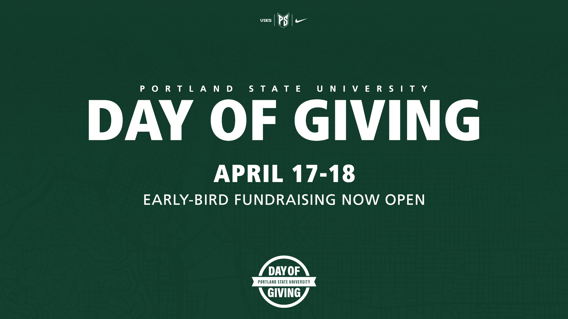 Day of Giving, April 17-18