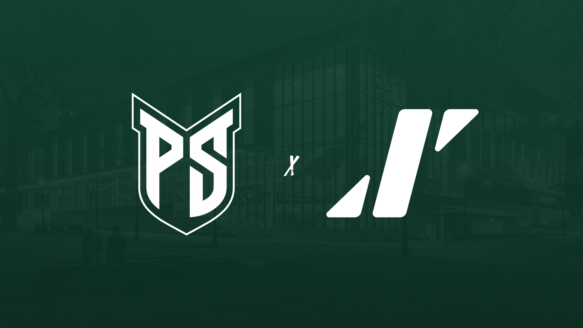 Graphic showing that Portland State and Influxer are starting a new collaboration on NIL Merchandise