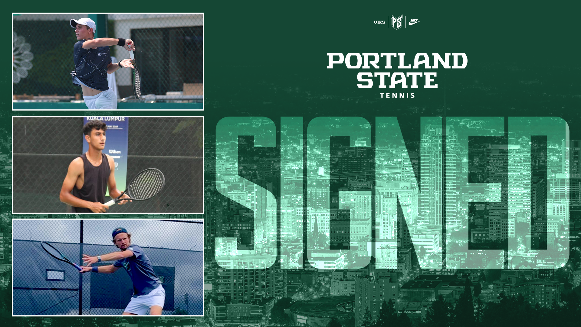 2025-26 Men's Tennis Signees