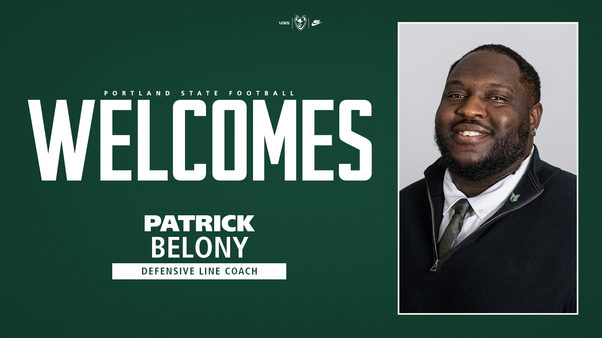 Patrick Belony, Defensive Line Coach