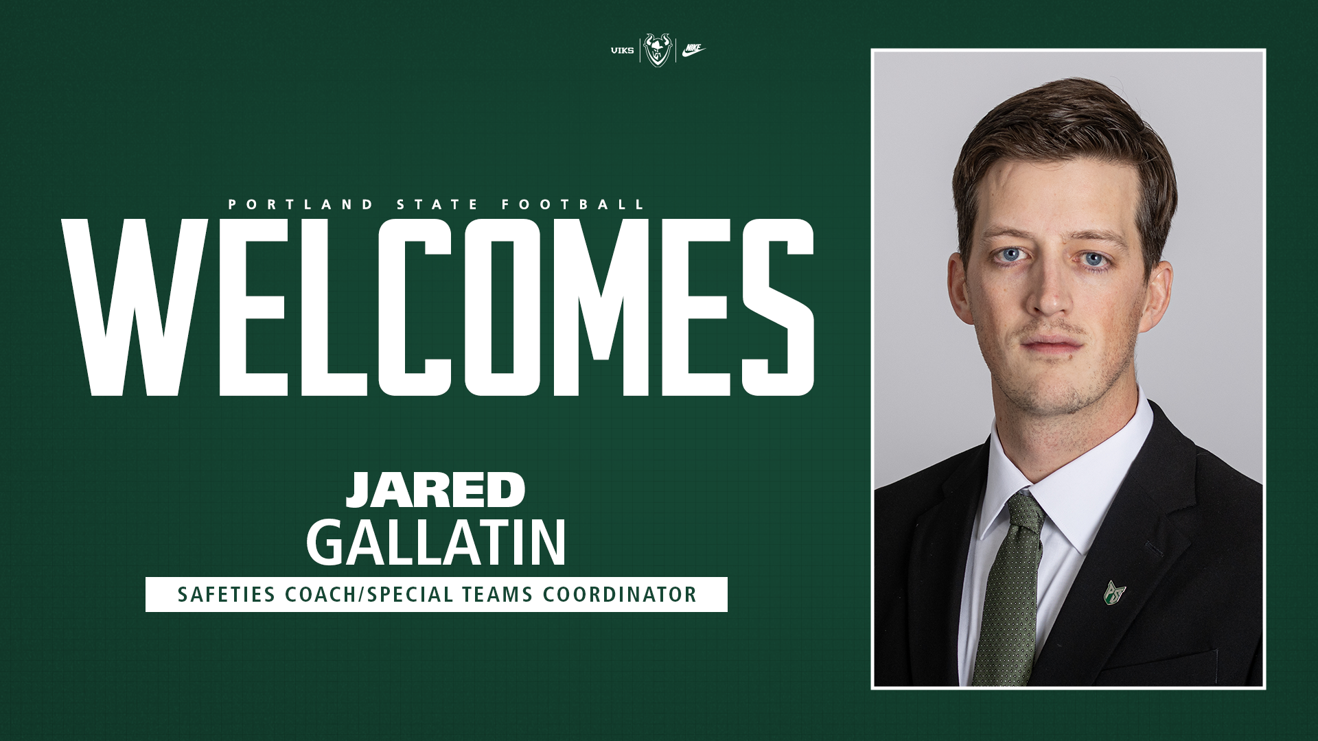 Jared Gallatin, Safeties Coach and Special Teams Coordinator