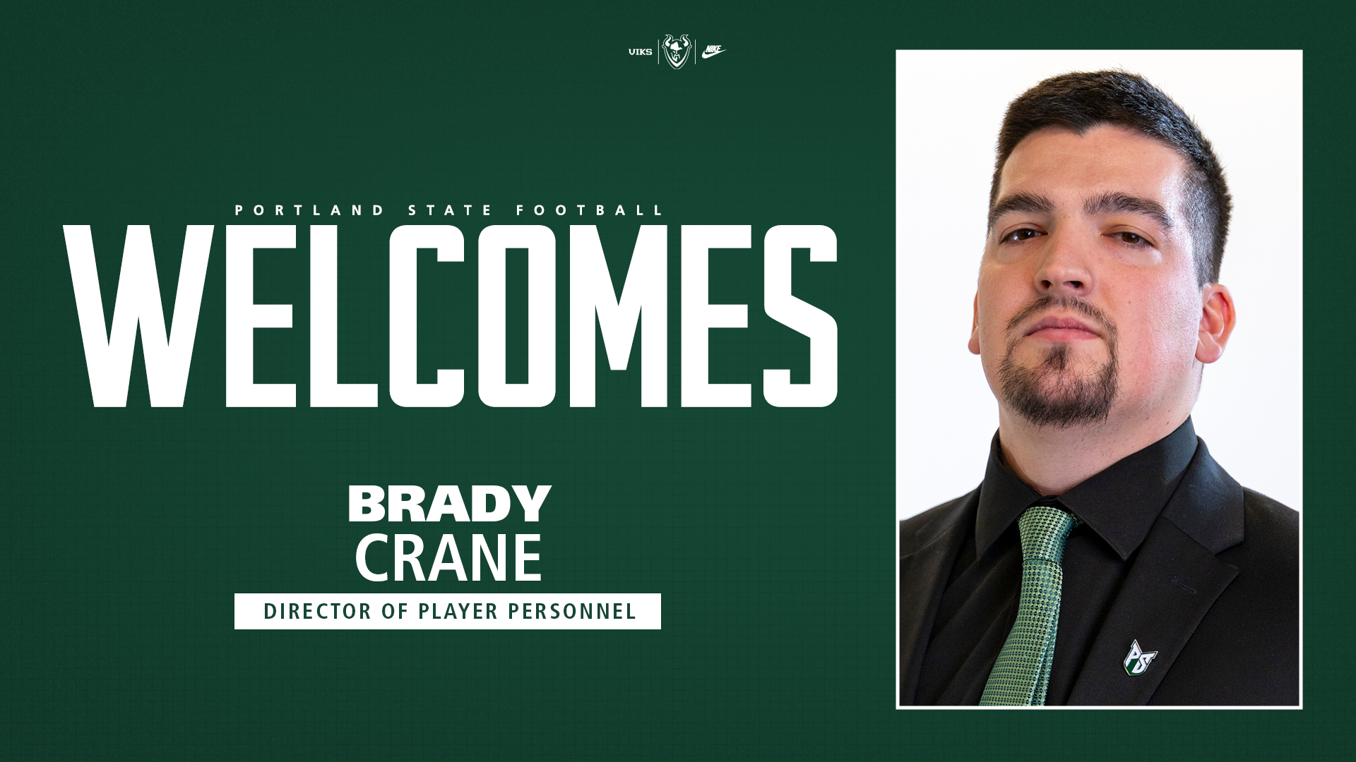 Brady Crane, Director of Player Personnel