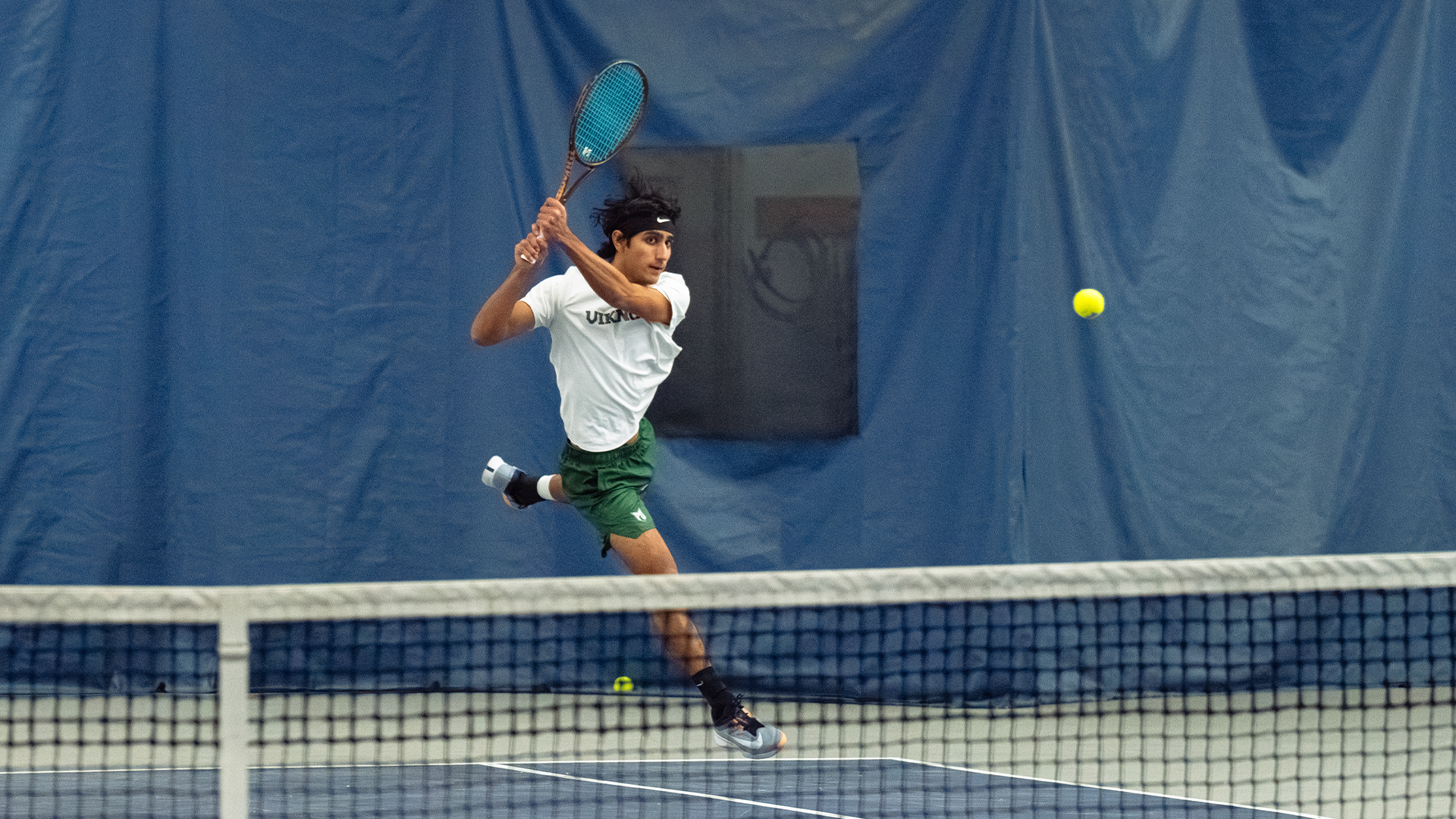 Aarjun Pandit returns shot against Portland