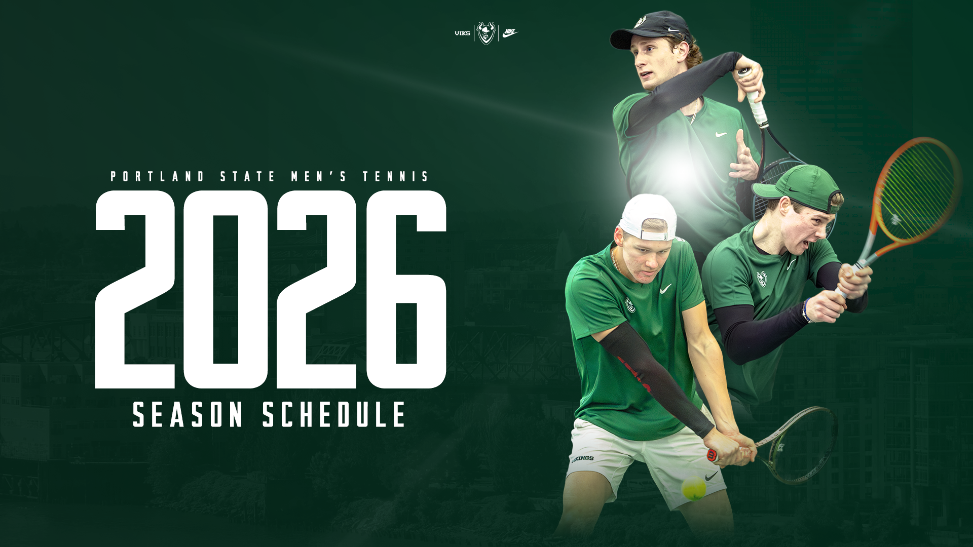 2026 men's tennis schedule graphic