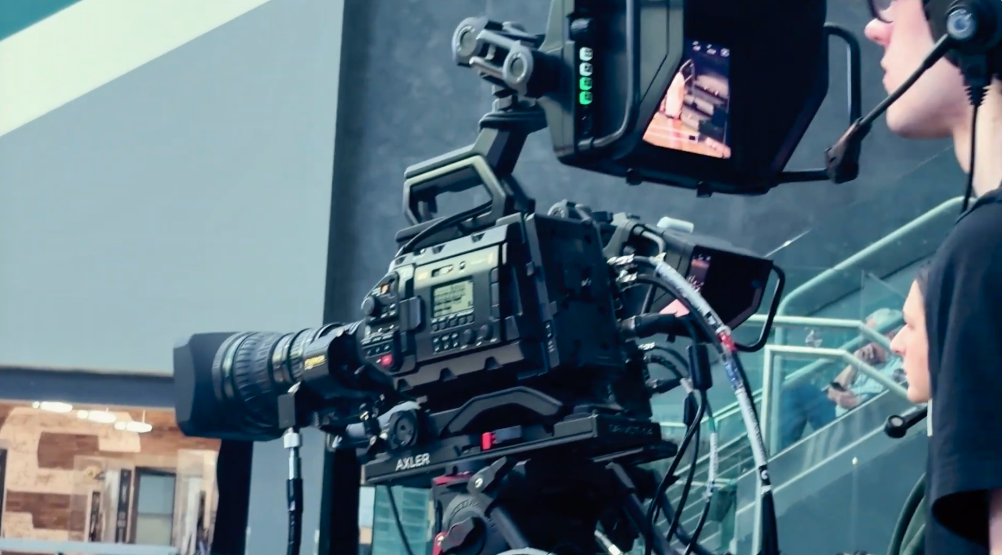 television broadcast camera