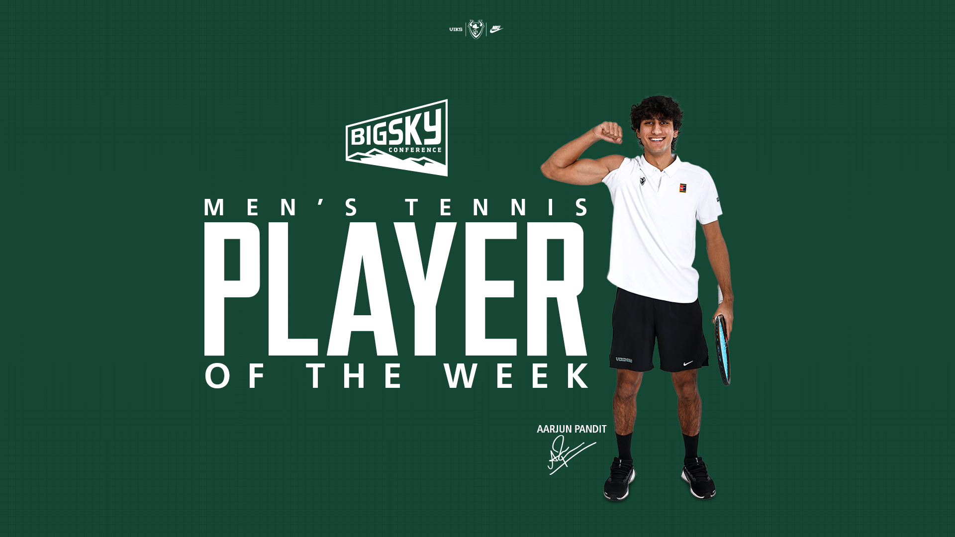 men's tennis POW 