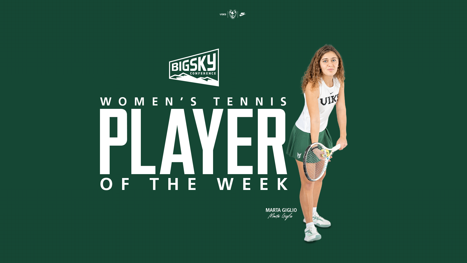women's tennis - POW