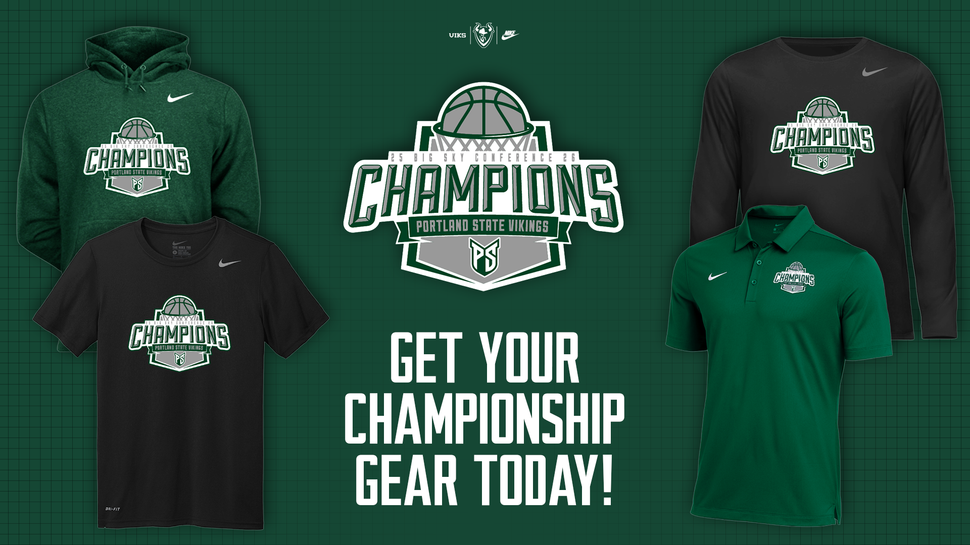 Get Your Championship Gear today