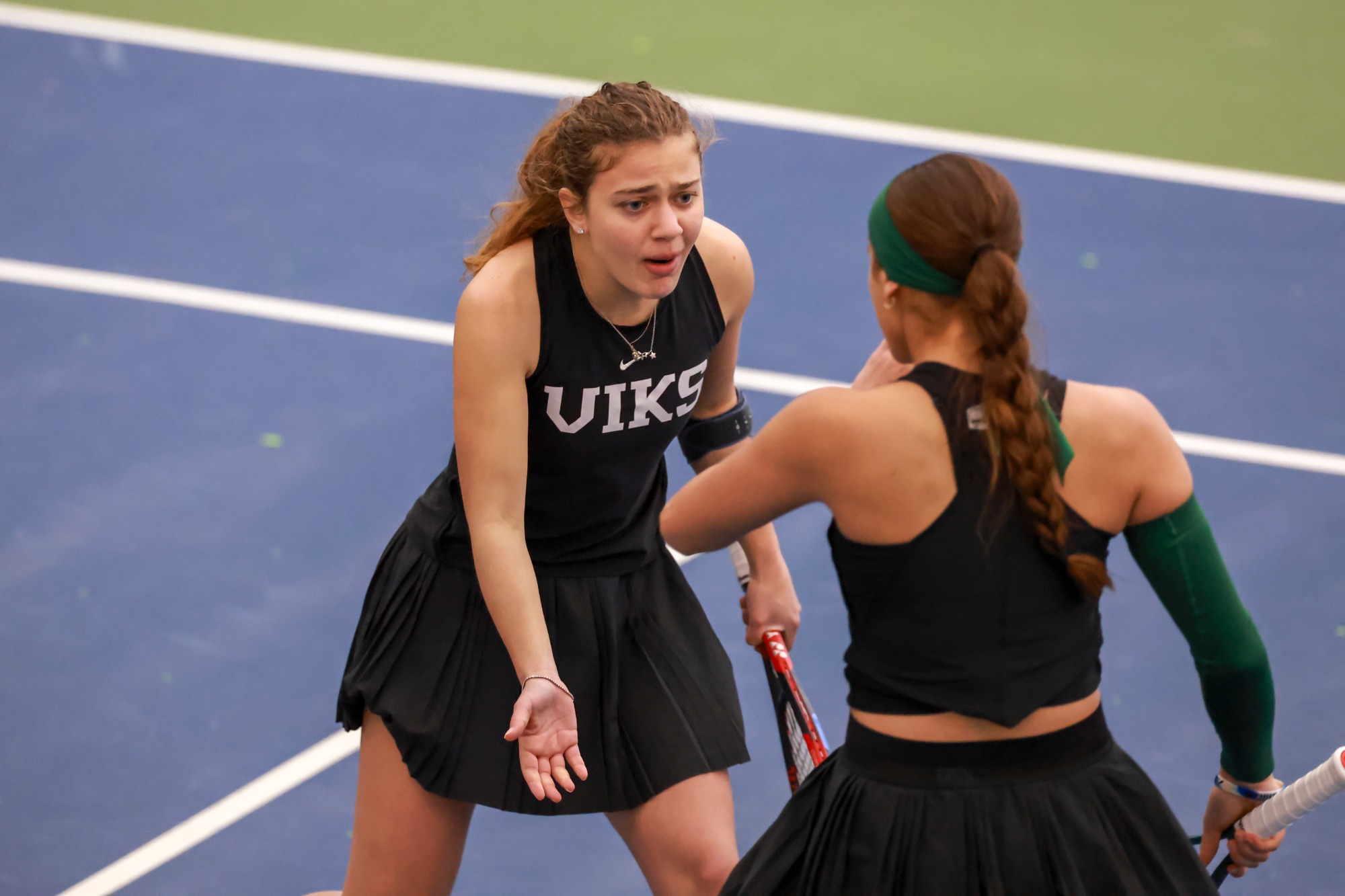 Marta Giglio, Hana AbdelhamidPortland State Women’s Tennis vs Idaho : 03/29/2026Final: PSU: 04, Idaho: 03