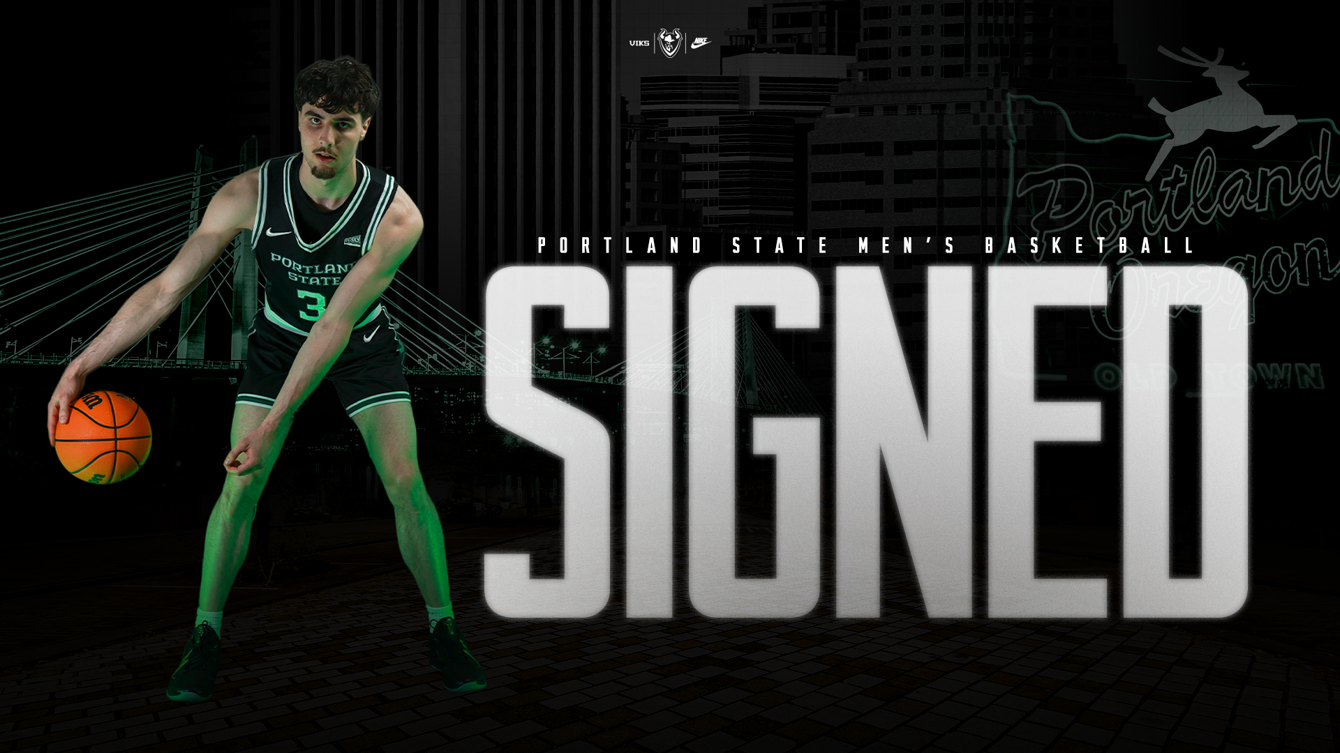 Antonio Pusateri signed with Portland State Men's Basketball