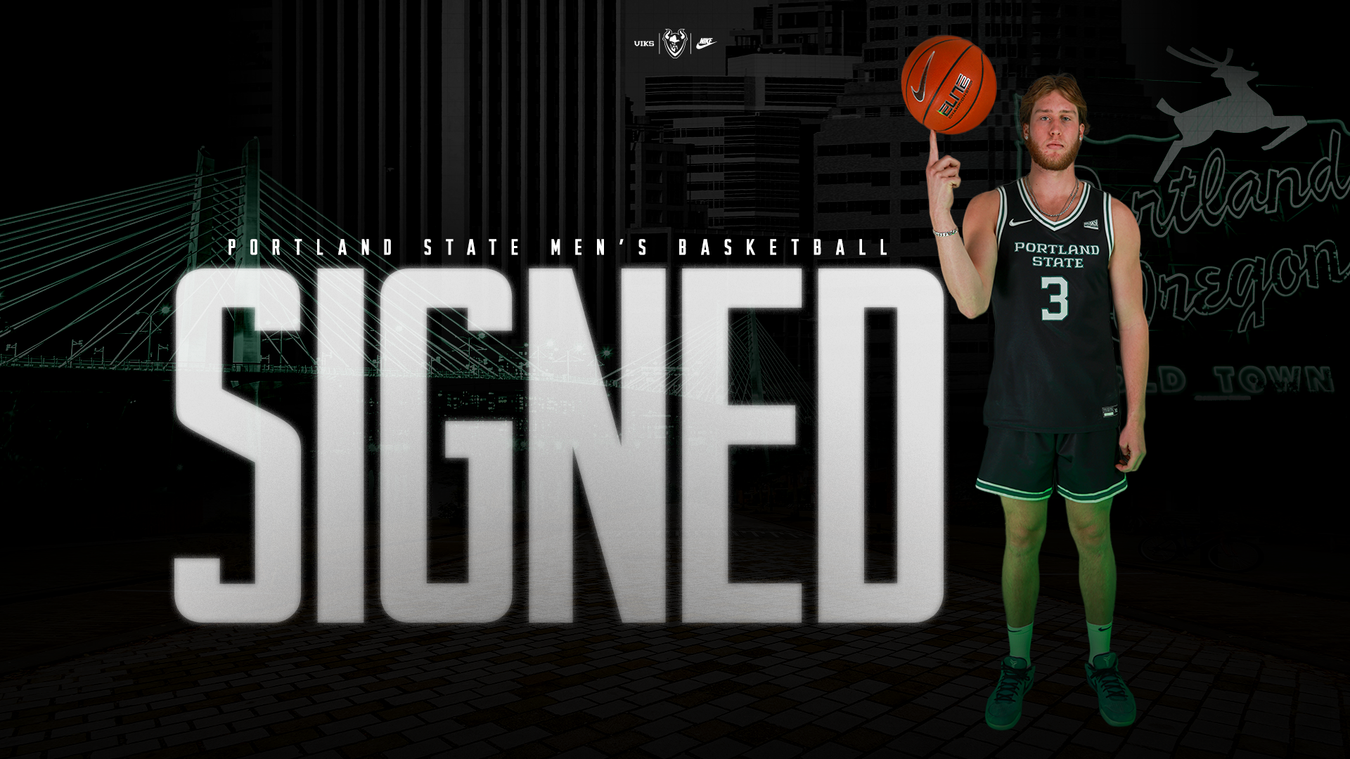 Luke Kearney has signed with Portland State Basketball