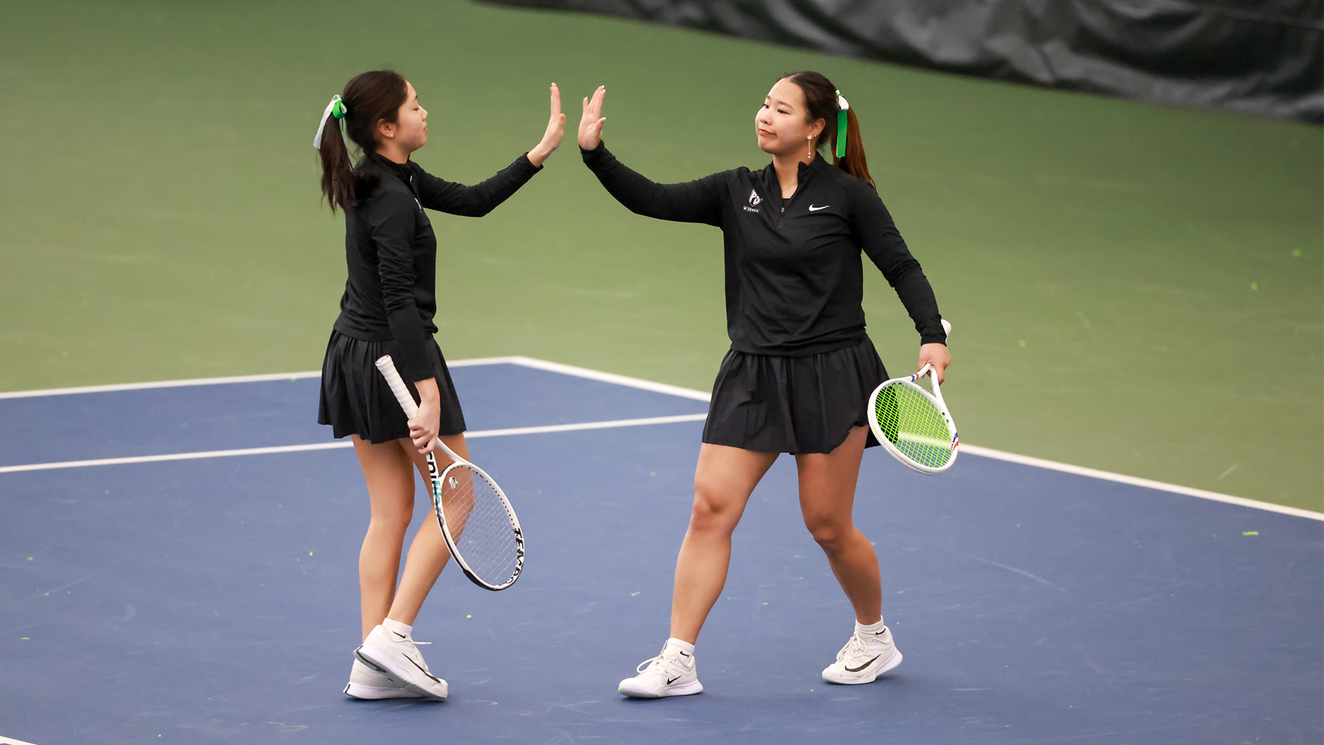 Nene Uemura and Kasumi Hirayama