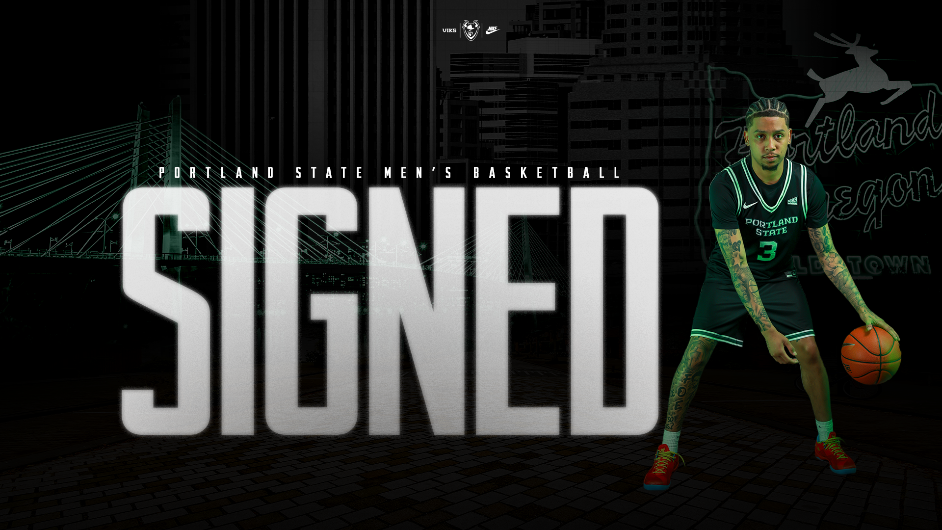 Koren Johnson signs with Portland State Men's Basketball
