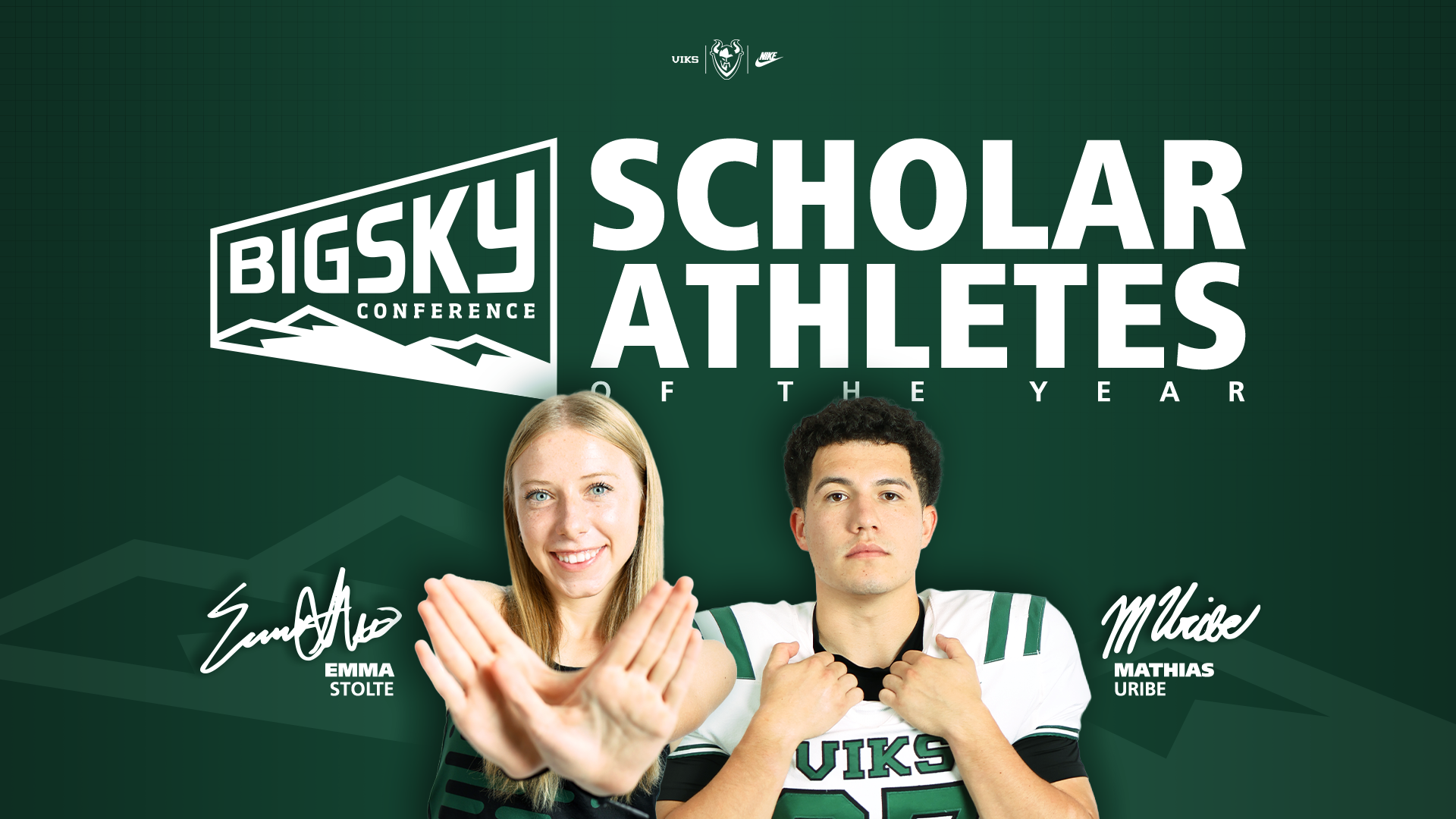 Big Sky Conference Scholar Athletes Of The Year