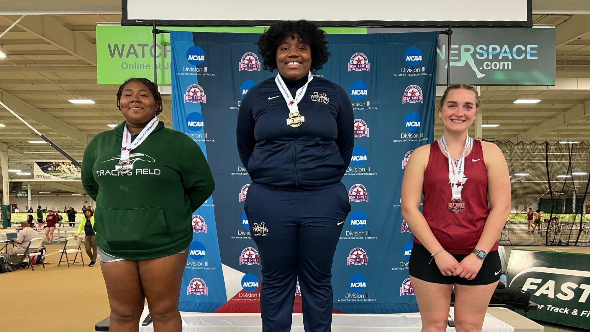 Majesty Smith Silver Medal At USA South Indoors 2024