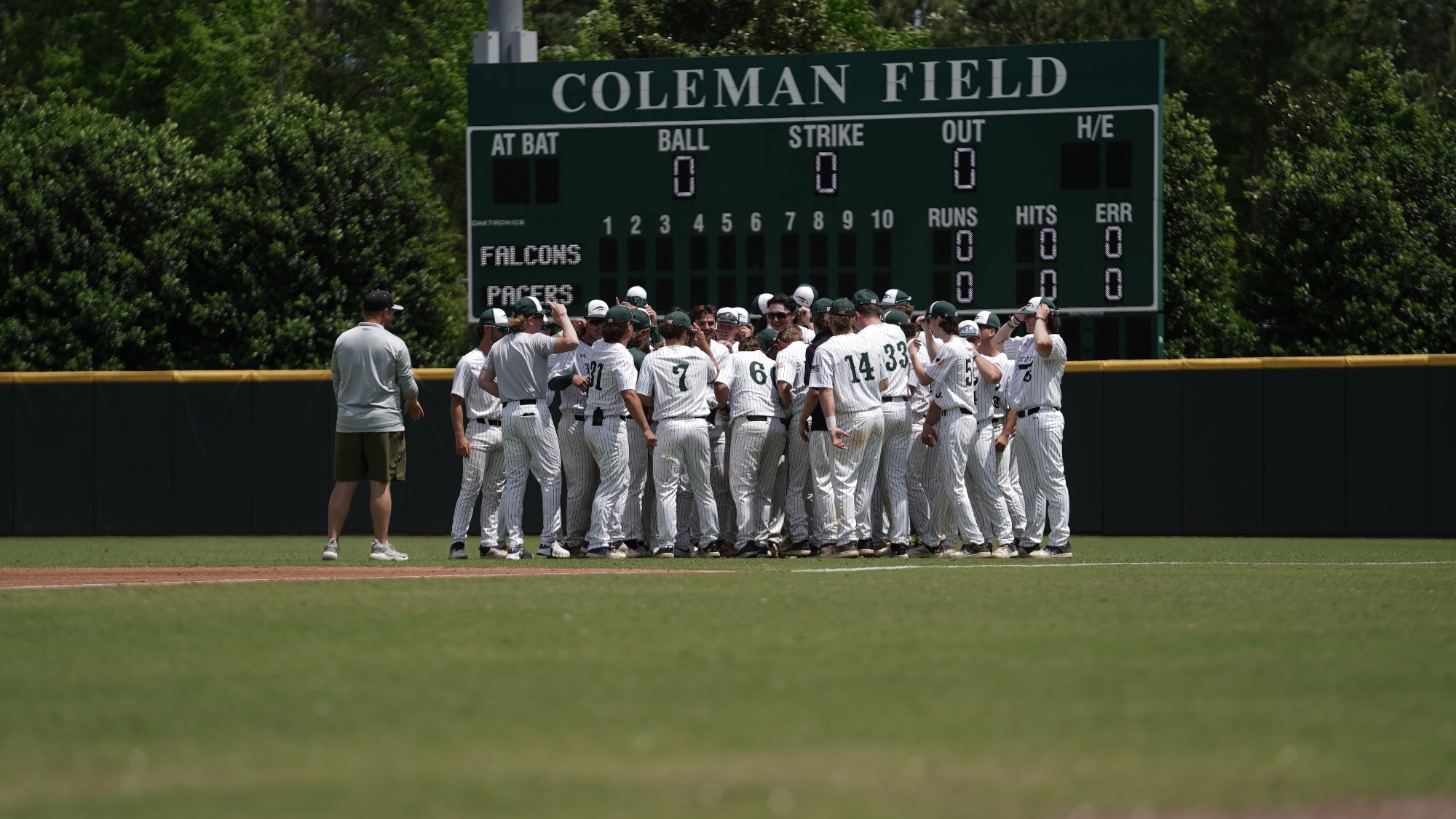 Baseball Huddle Photo 2024