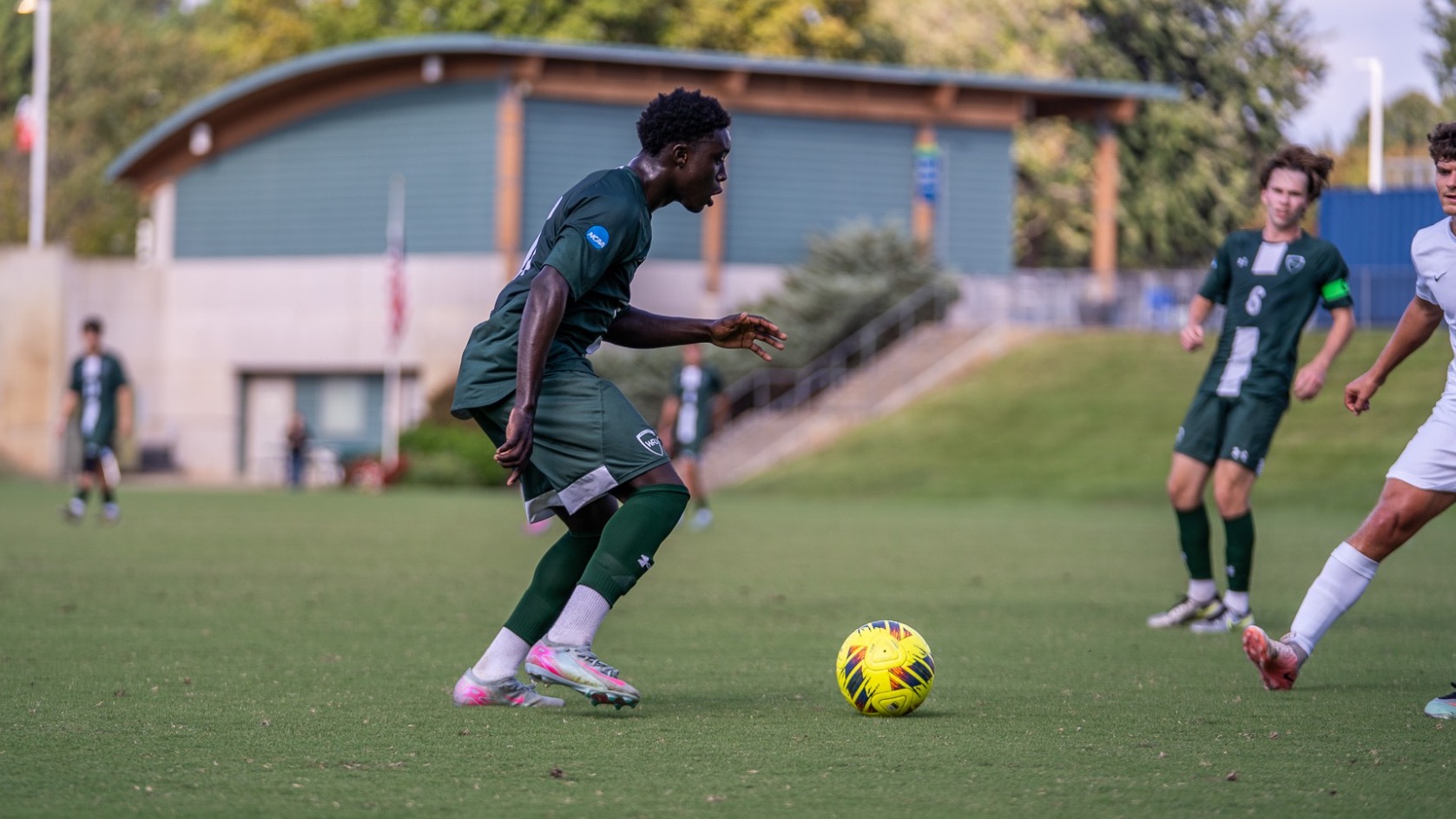 Ibra Ndiaye action shot