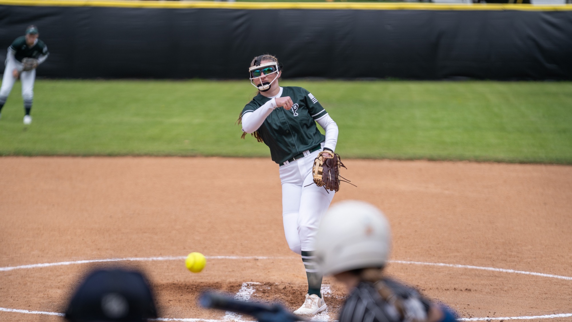 Kim bordeaux action shot