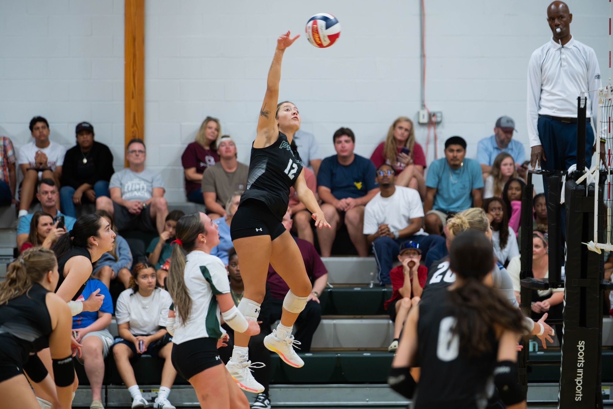 Aaliyah Anderson action shot