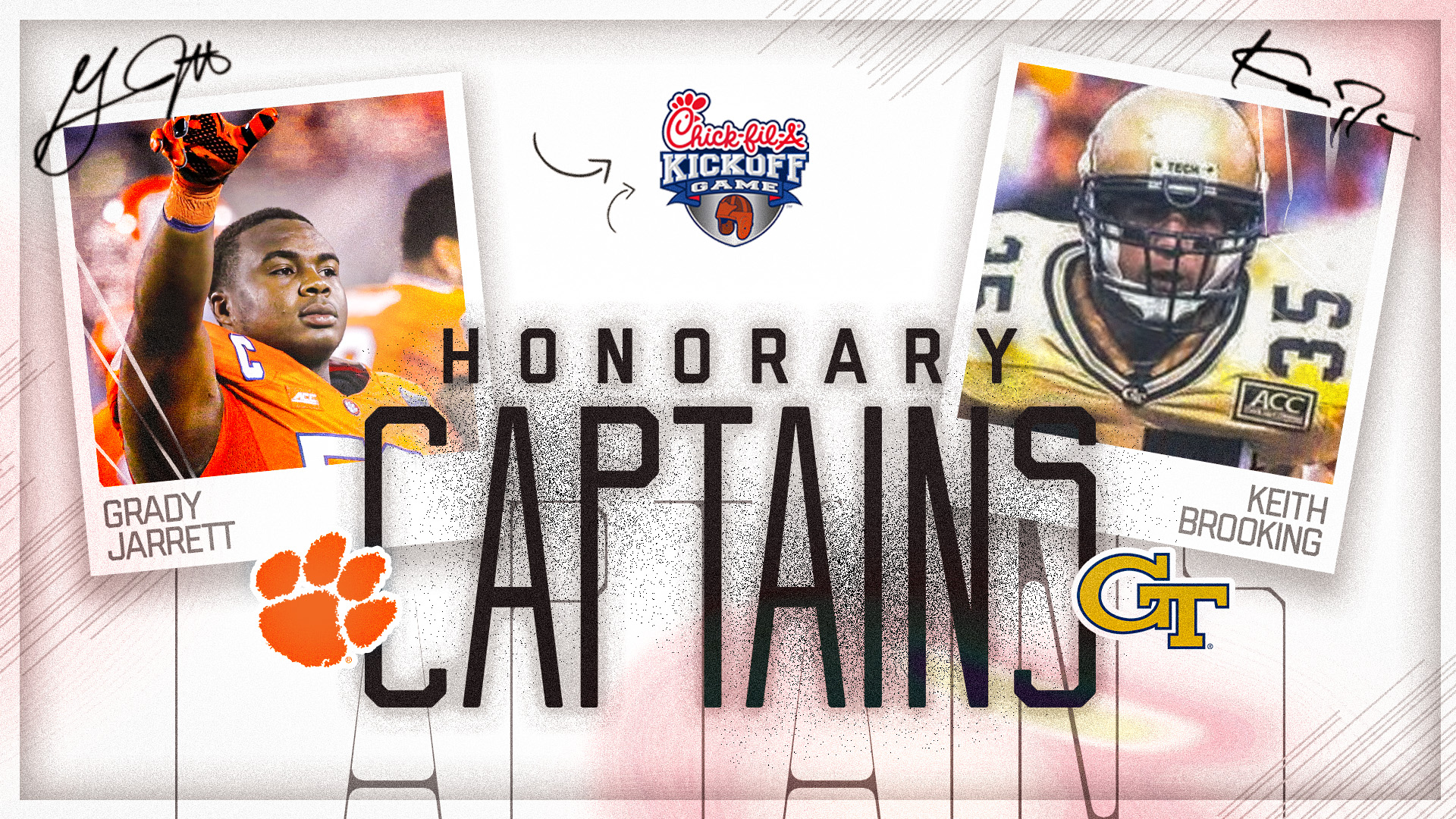 Honorary Captains Release - CLEM/GT