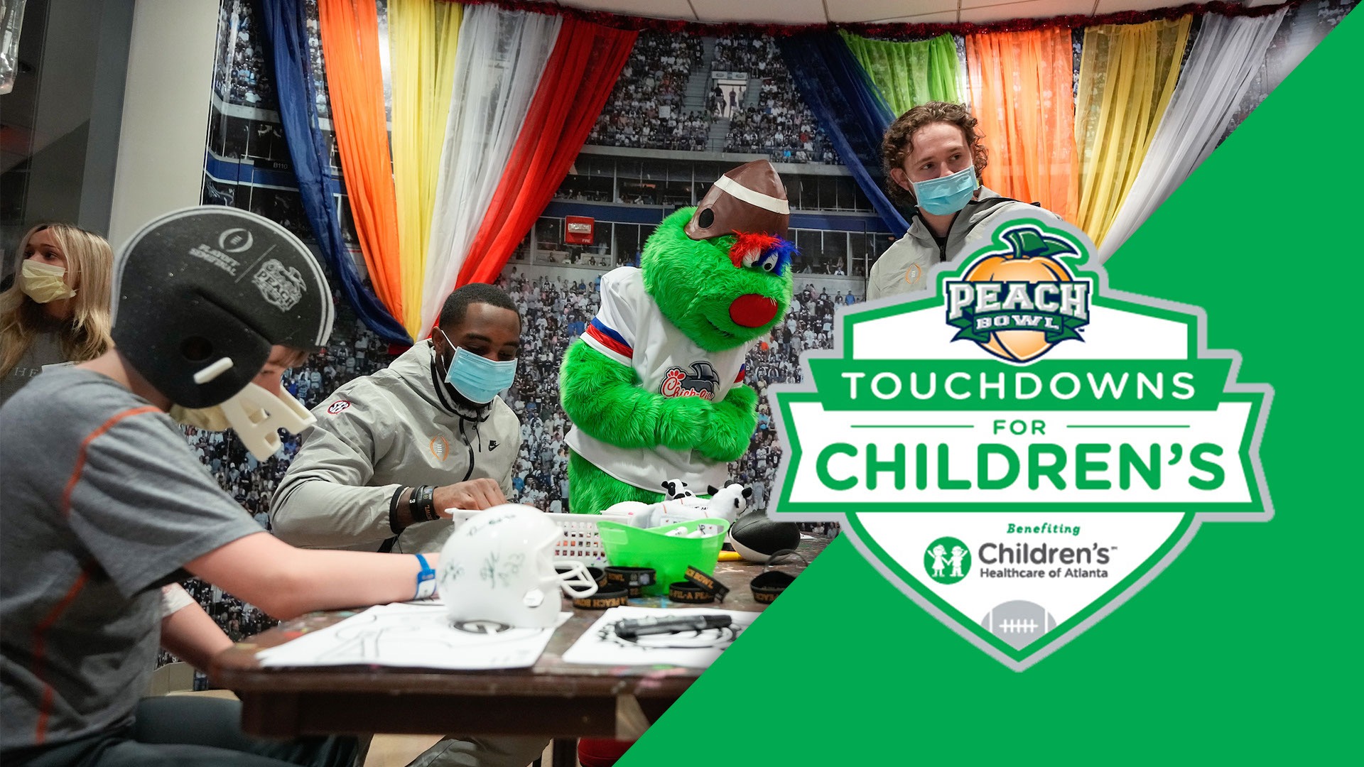 Seventh Annual Peach Bowl Touchdowns for Children’s Fundraising