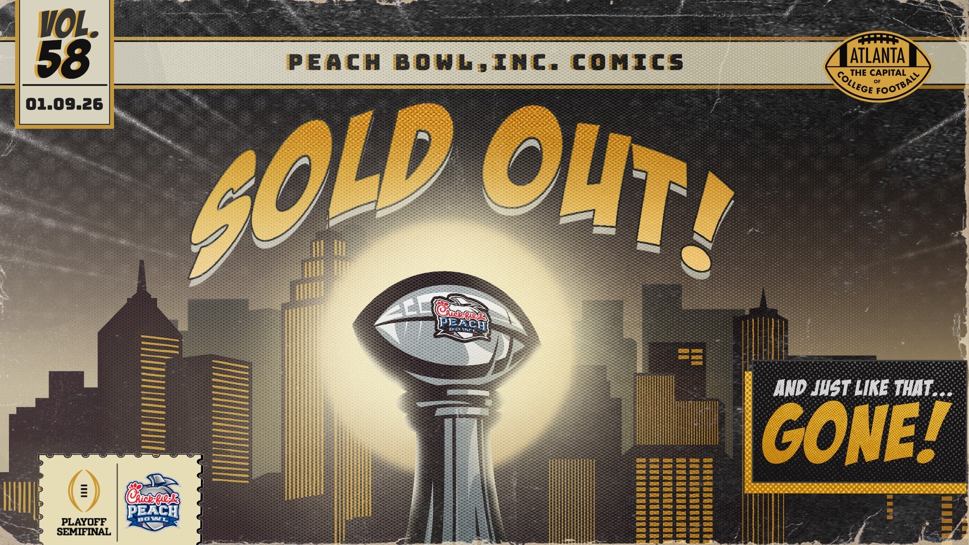 Chick-fil-A Peach Bowl Sells Out  2026 College Football Playoff Semifinal  