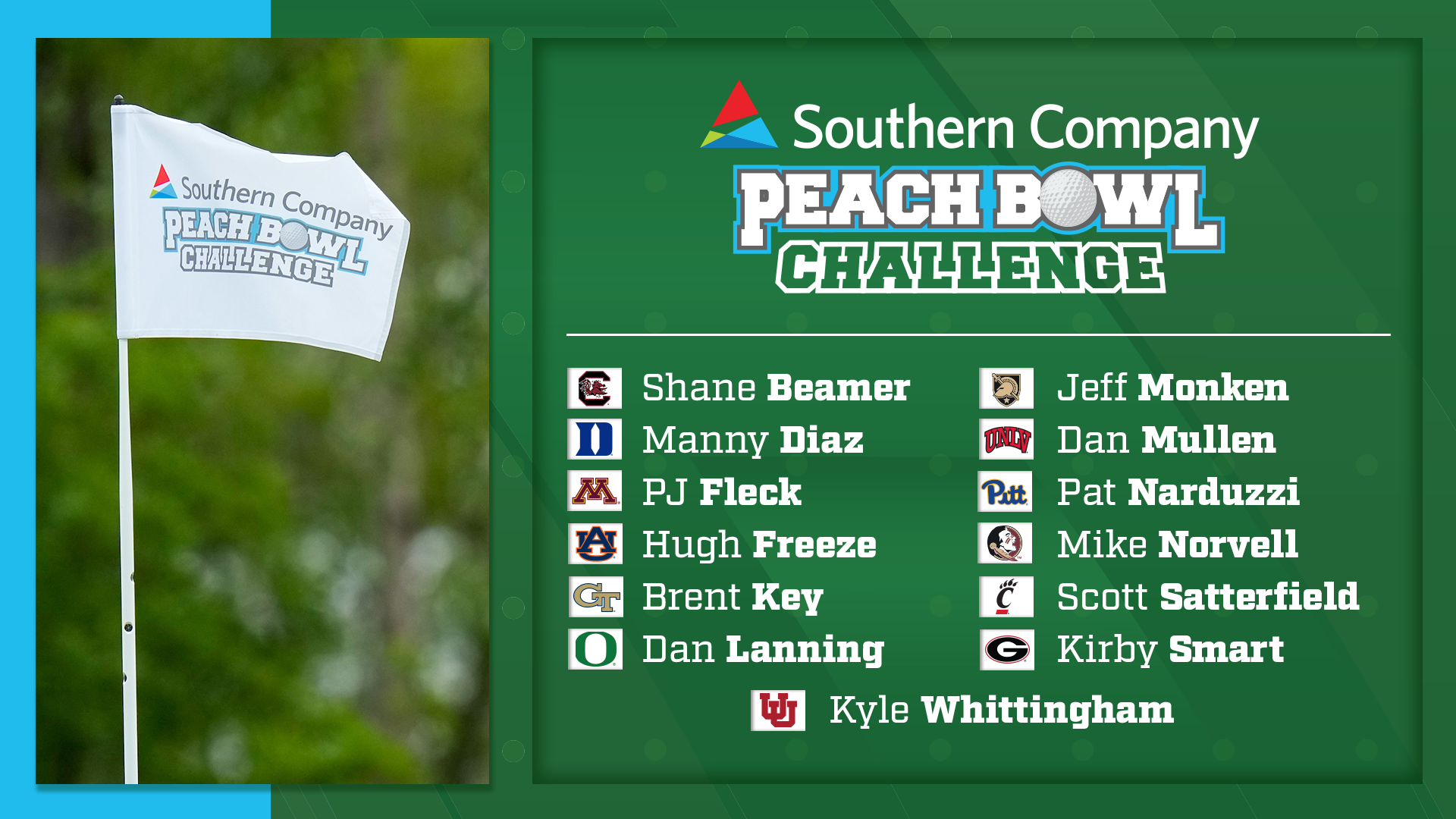 Field Set for 2025 Southern Company Peach Bowl Challenge