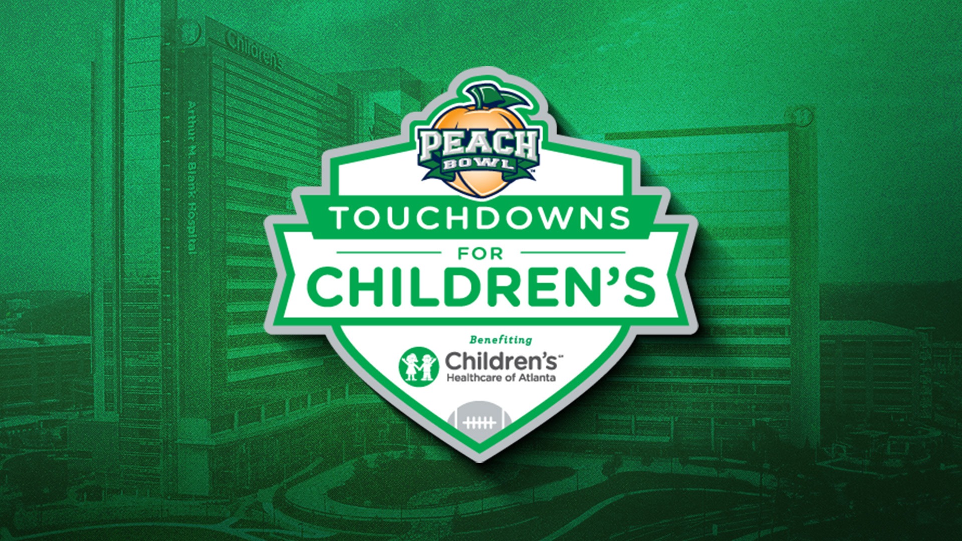 Children’s Healthcare of Atlanta and Peach Bowl, Inc. are kicking off the ninth annual Peach Bowl Touchdowns for Children’s (T4C) fundraising campaign. 