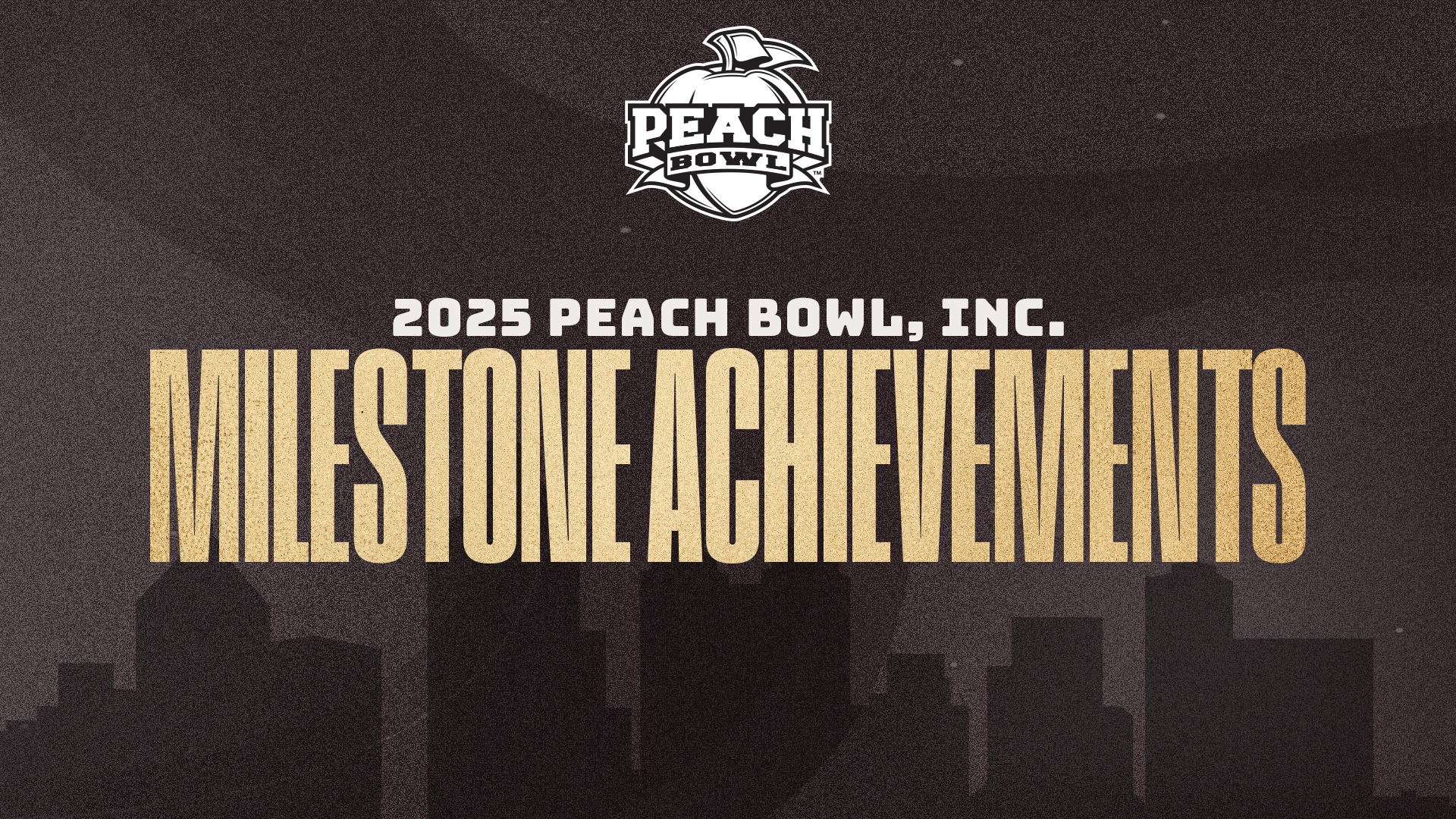 2025-26 Marks Record Year for Peach Bowl, Inc. 