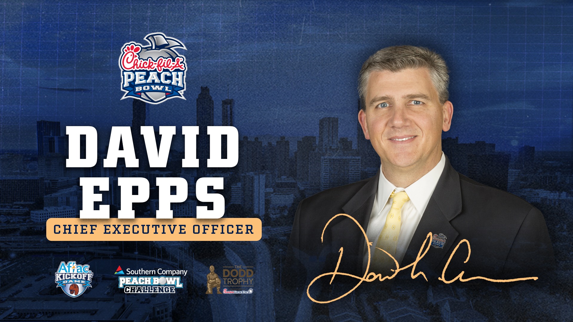 David Epps Assumes Role as Chick-fil-A Peach Bowl CEO 