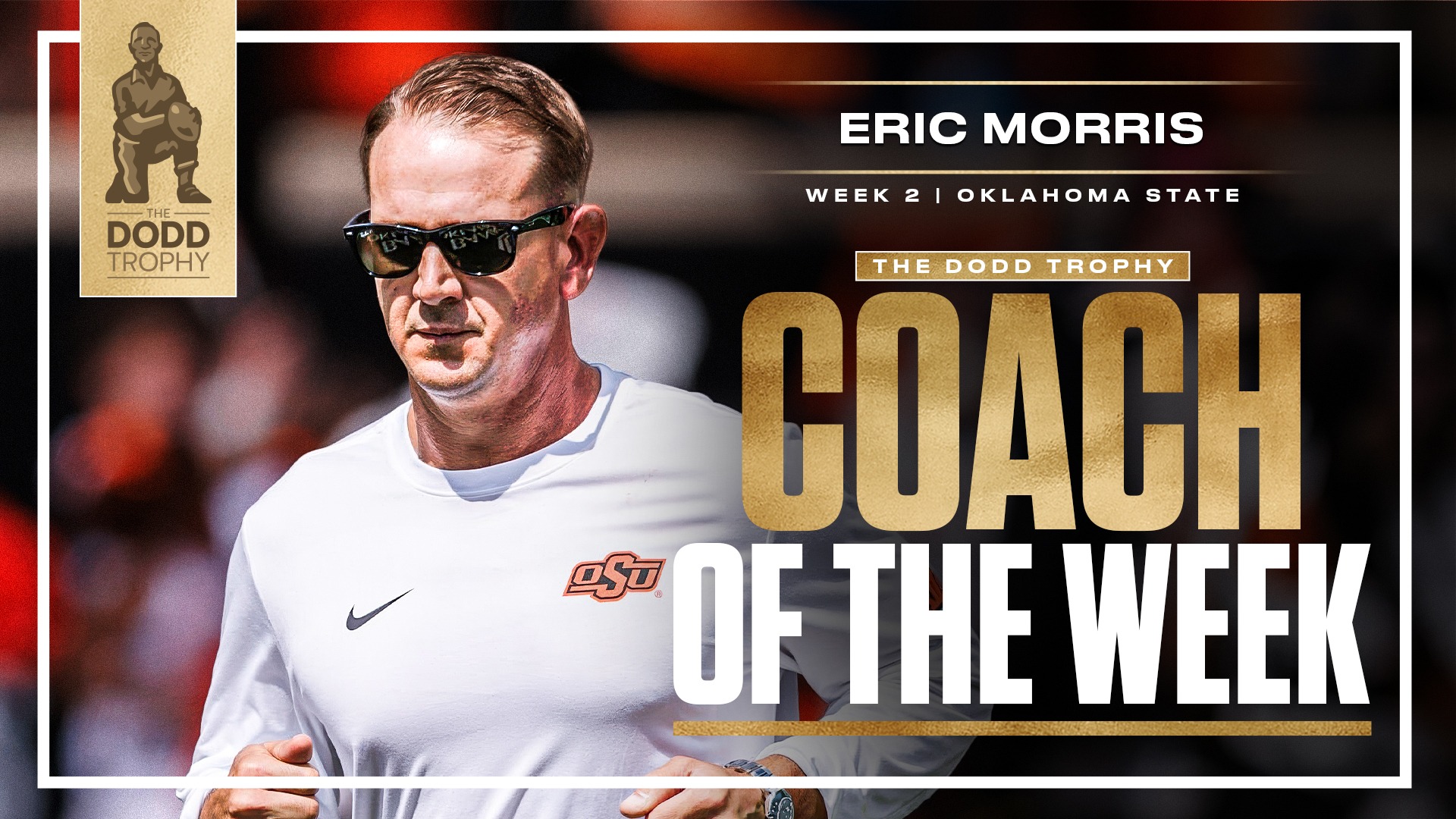 Eric Morris Coach of the Week