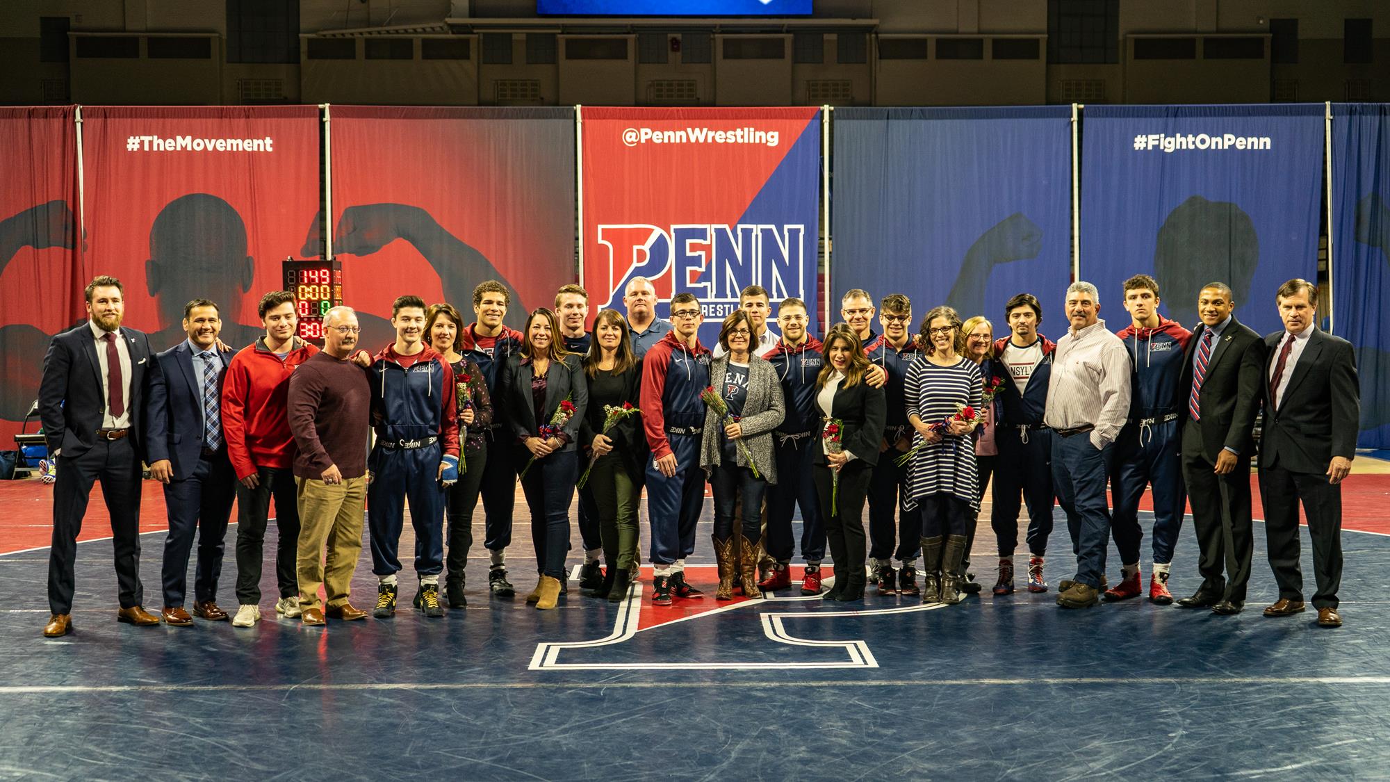 Wrestling Dominates F&M in 2718 Win University of Pennsylvania Athletics