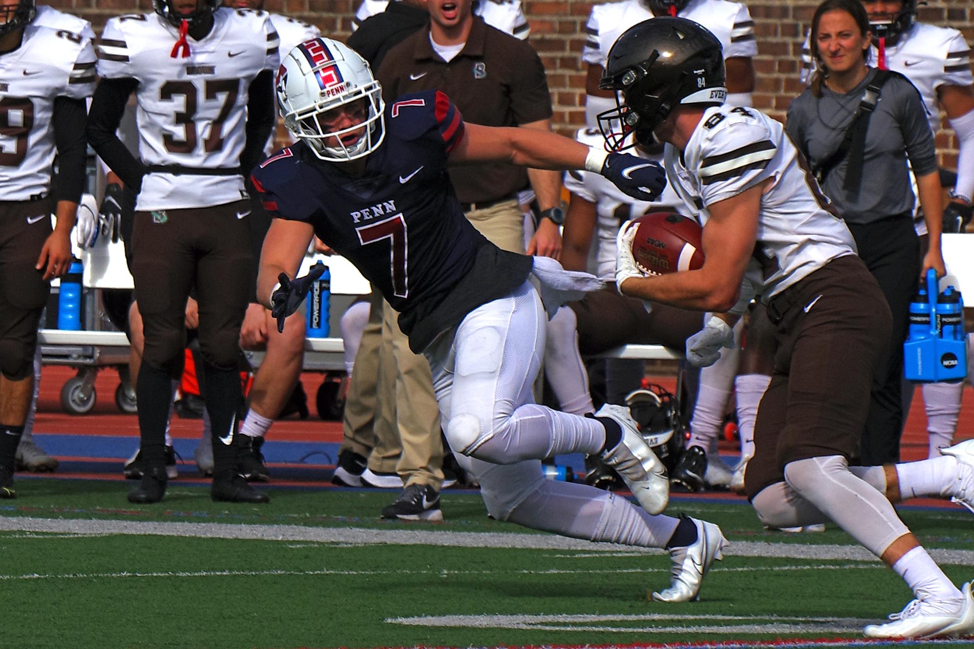 Garrett Morris Football University of Pennsylvania Athletics