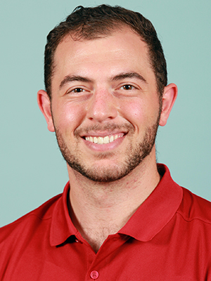 Swim Assistant Coach Eli Danson headshot fall 2022