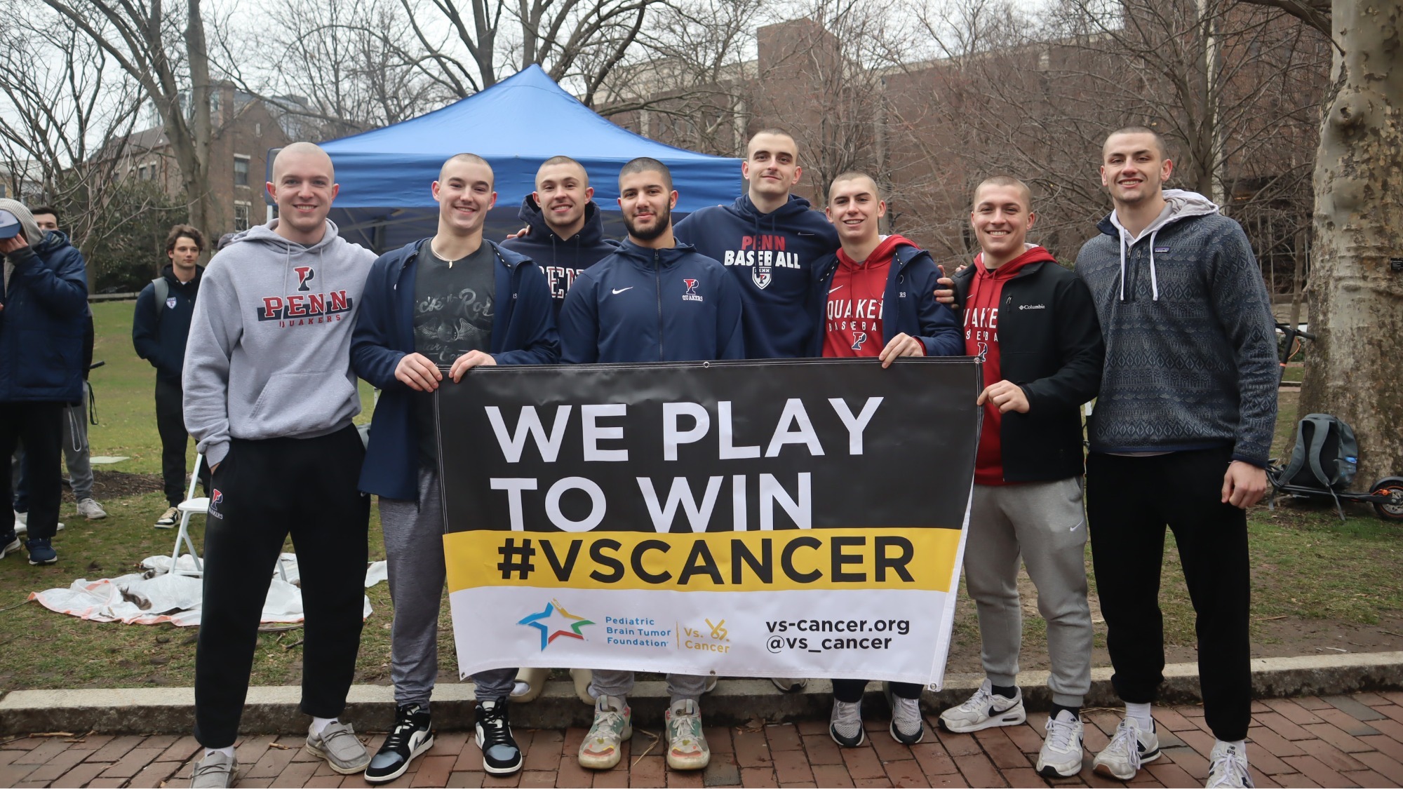 Baseball Freshmen Sacrifice Their Hair In Support of Vs. Cancer