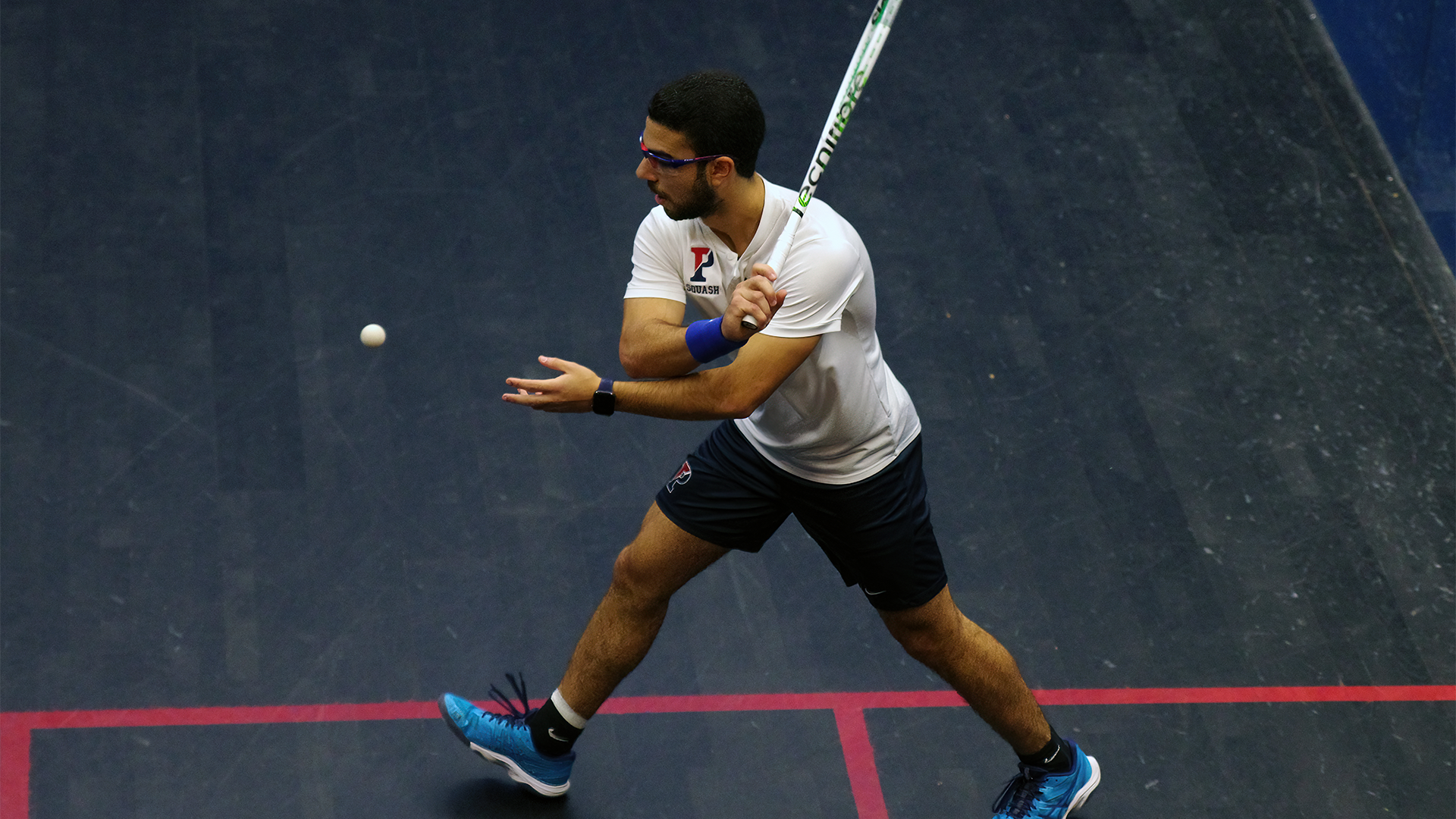 Omar Hafez Men's Squash Action