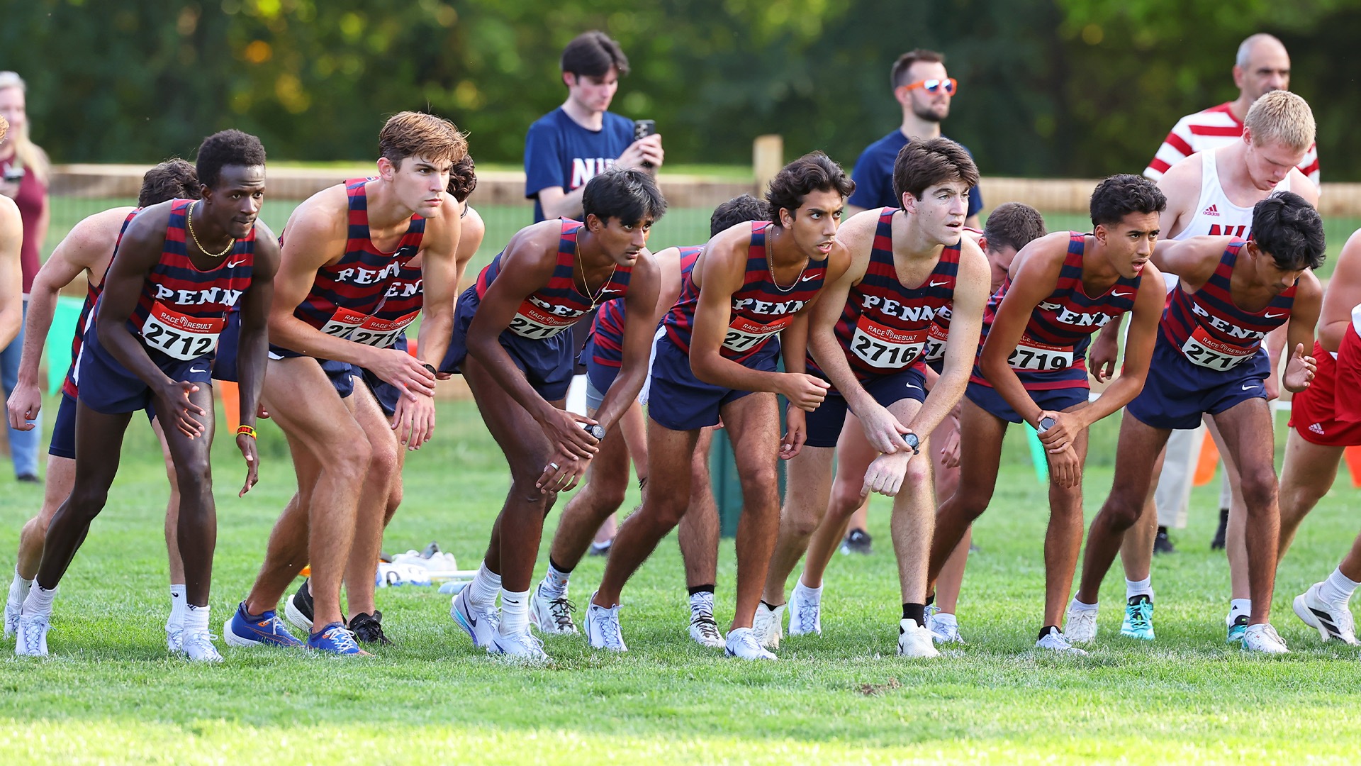 XC Men at Main line Invitational 2025