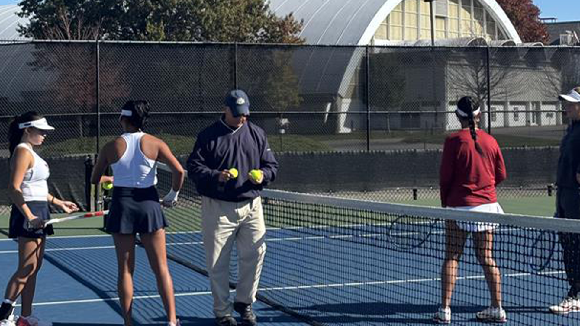 Esha Velaga and Joleen Saw at Ivy ITA Conference Masters
