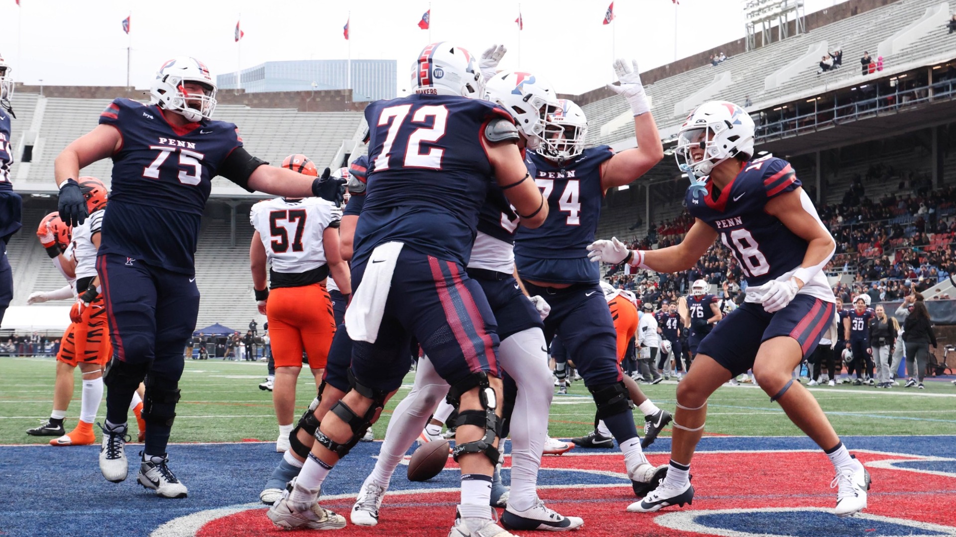 Ellis Touchdown Celly vs. Princeton