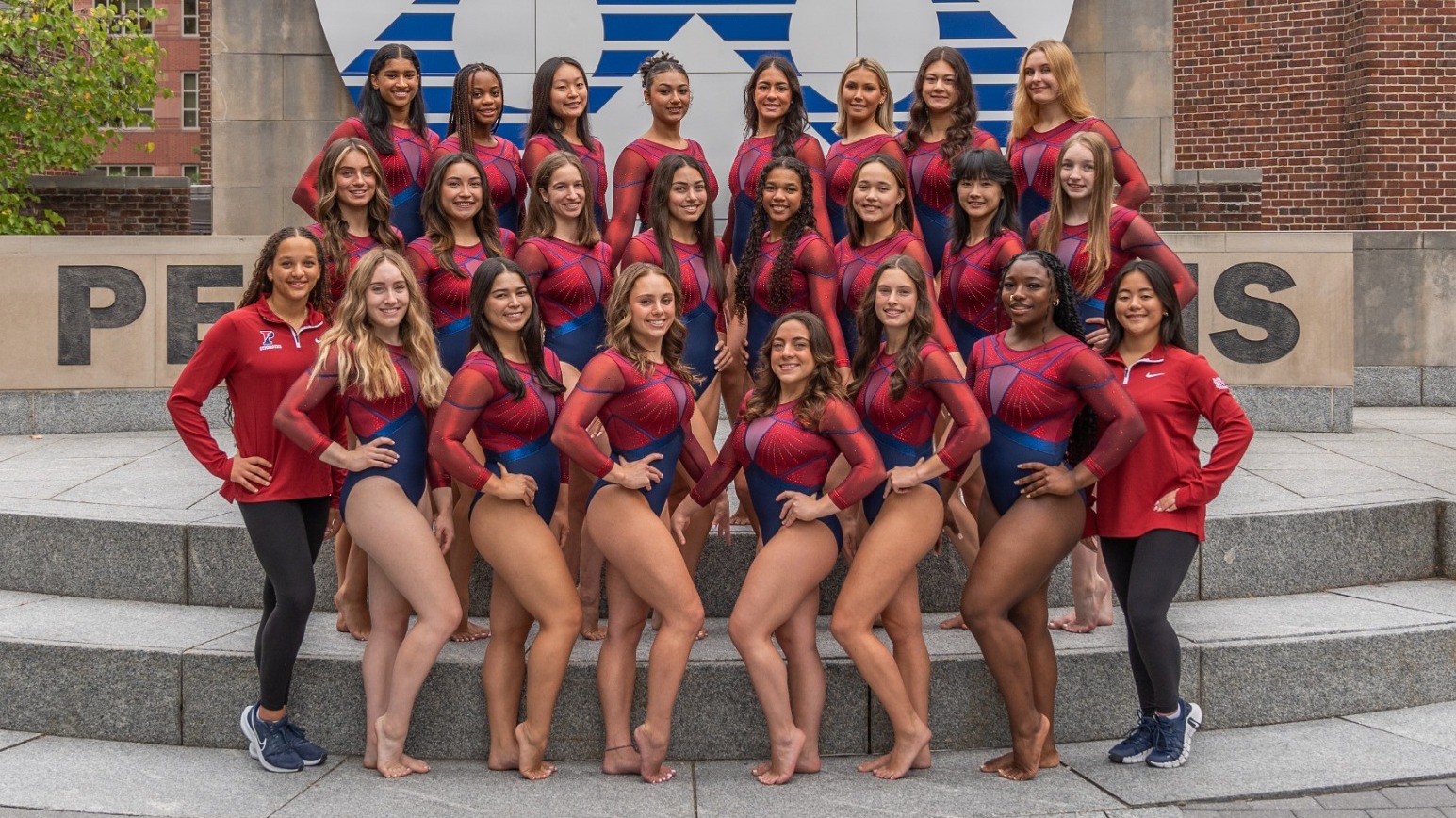 Gymnastics Team Photo