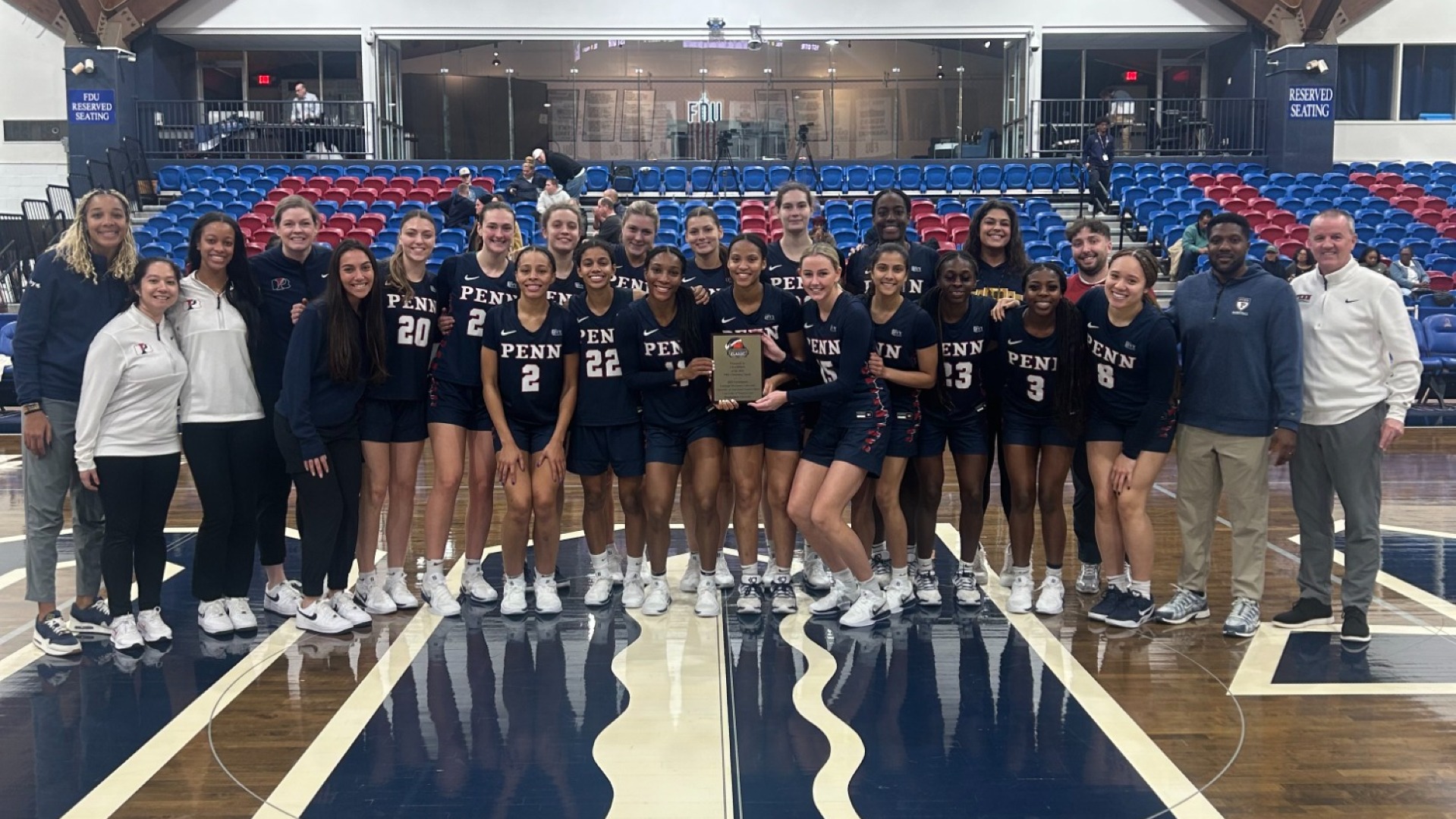 WBB FDU Christmas Classic Champs