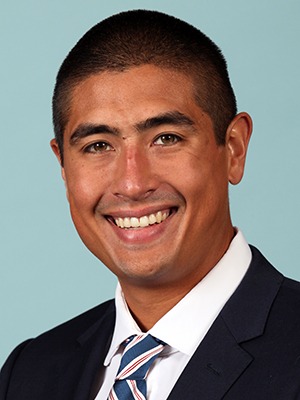MLAX assistant coach Casey Ikeda headshot fall 2021