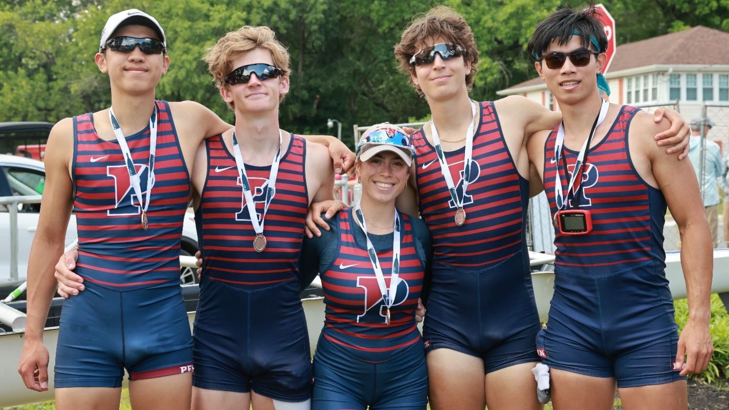 V4A with bronze medals at IRA National Championships 05-31-2025 Cooper River